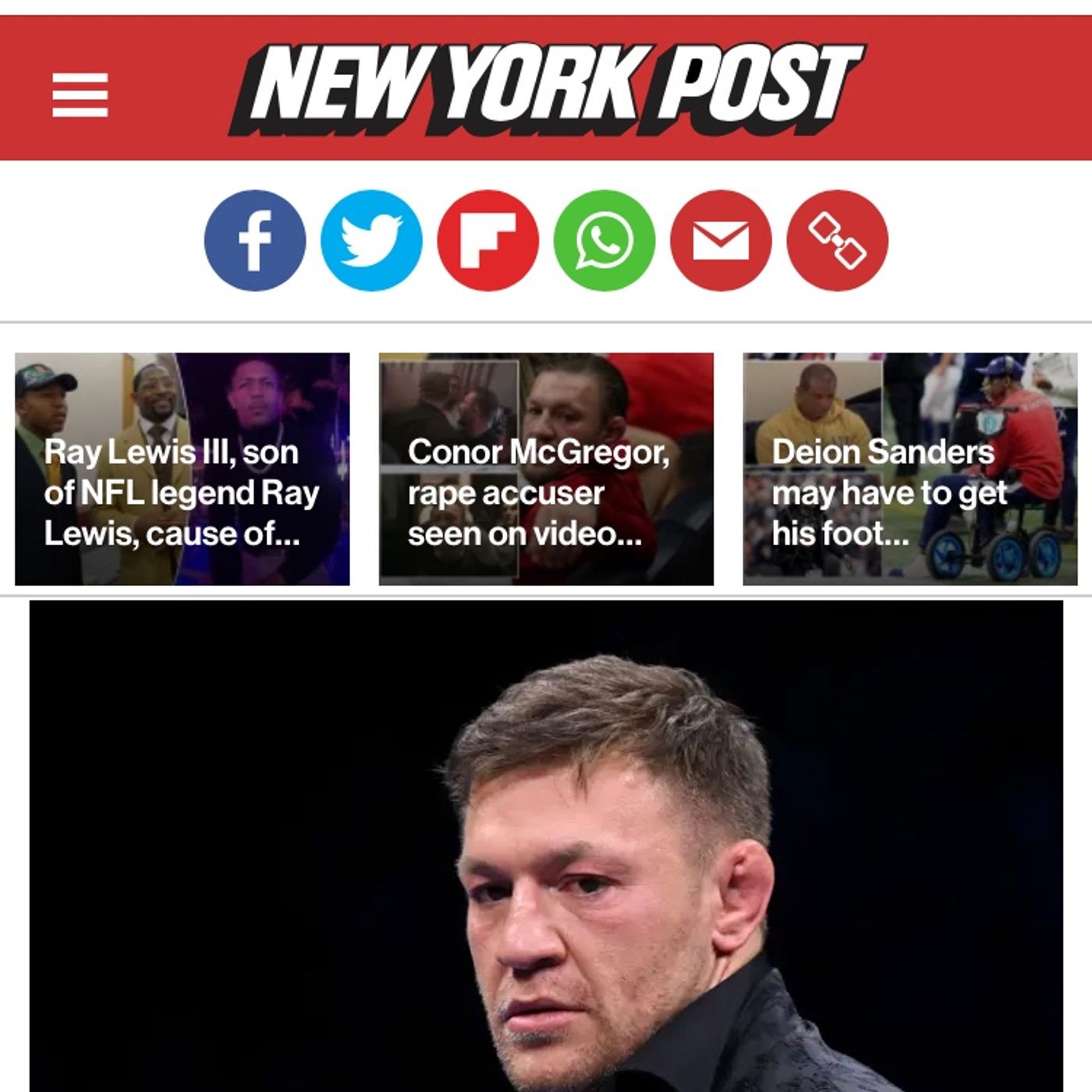 Conor McGregor Knocks out a Mascot and catches a sexual assault case in the same week episode artwork
