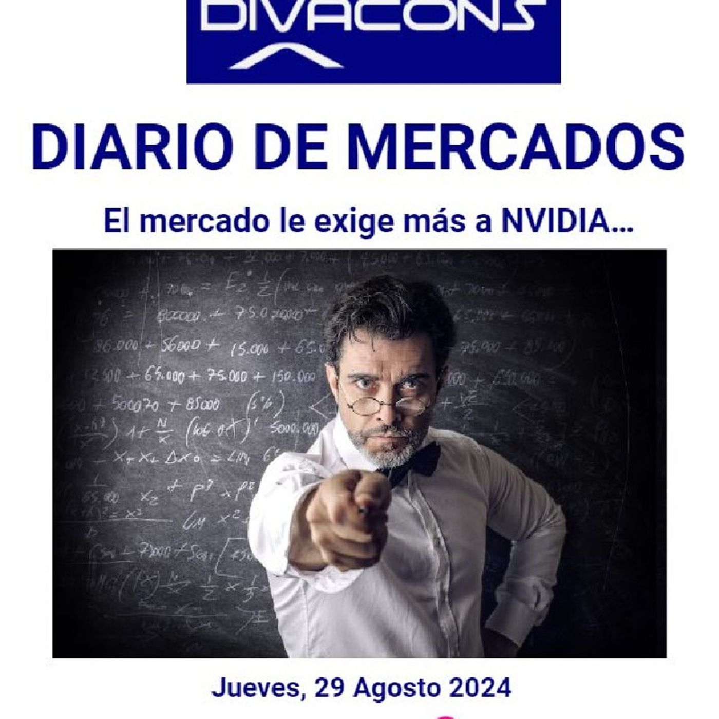 PODCAST DIARIO DE MERCADOS Jueves 29 Agosto 2024 episode artwork