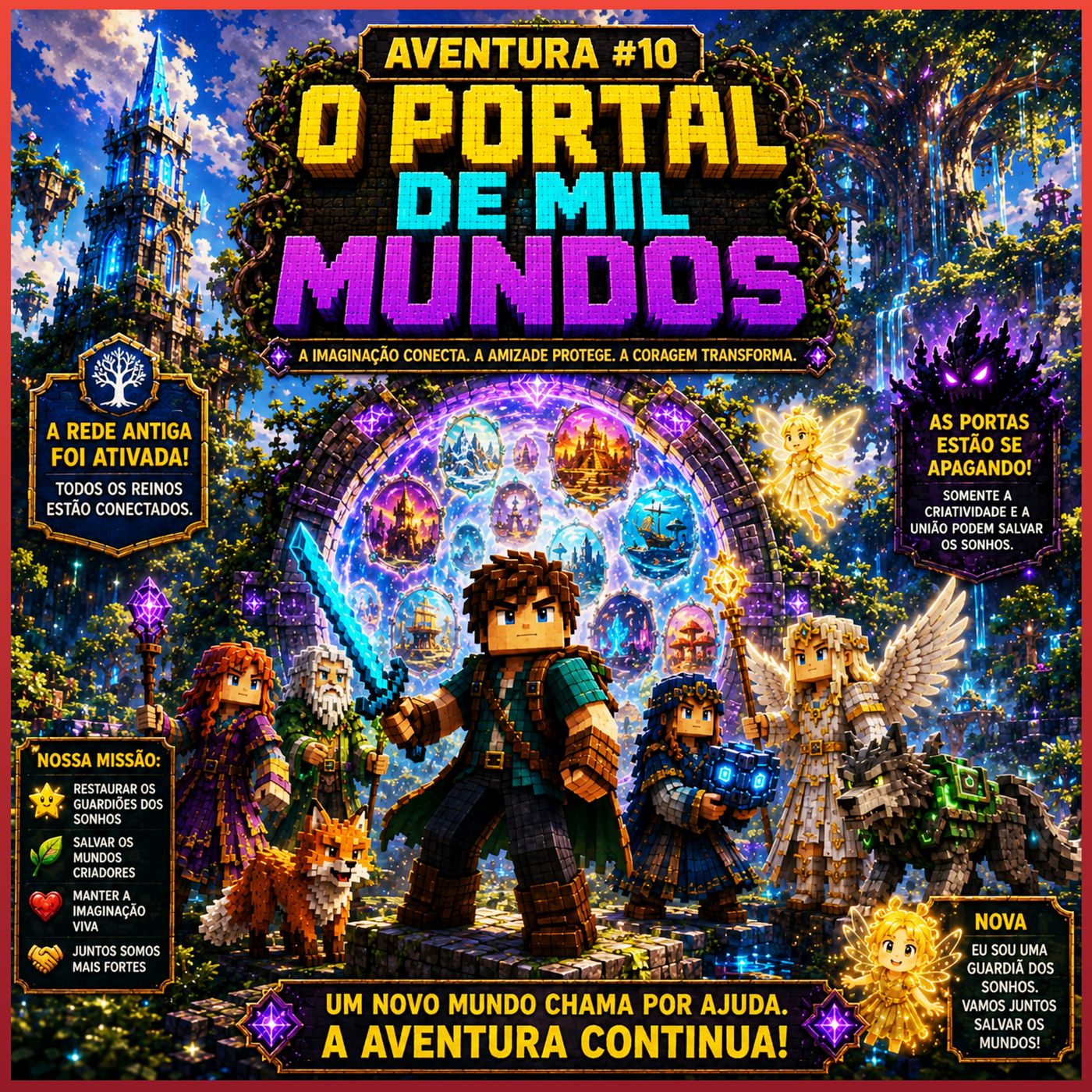 🎧 Aventura #10 – O Portal dos Mil Mundos episode artwork