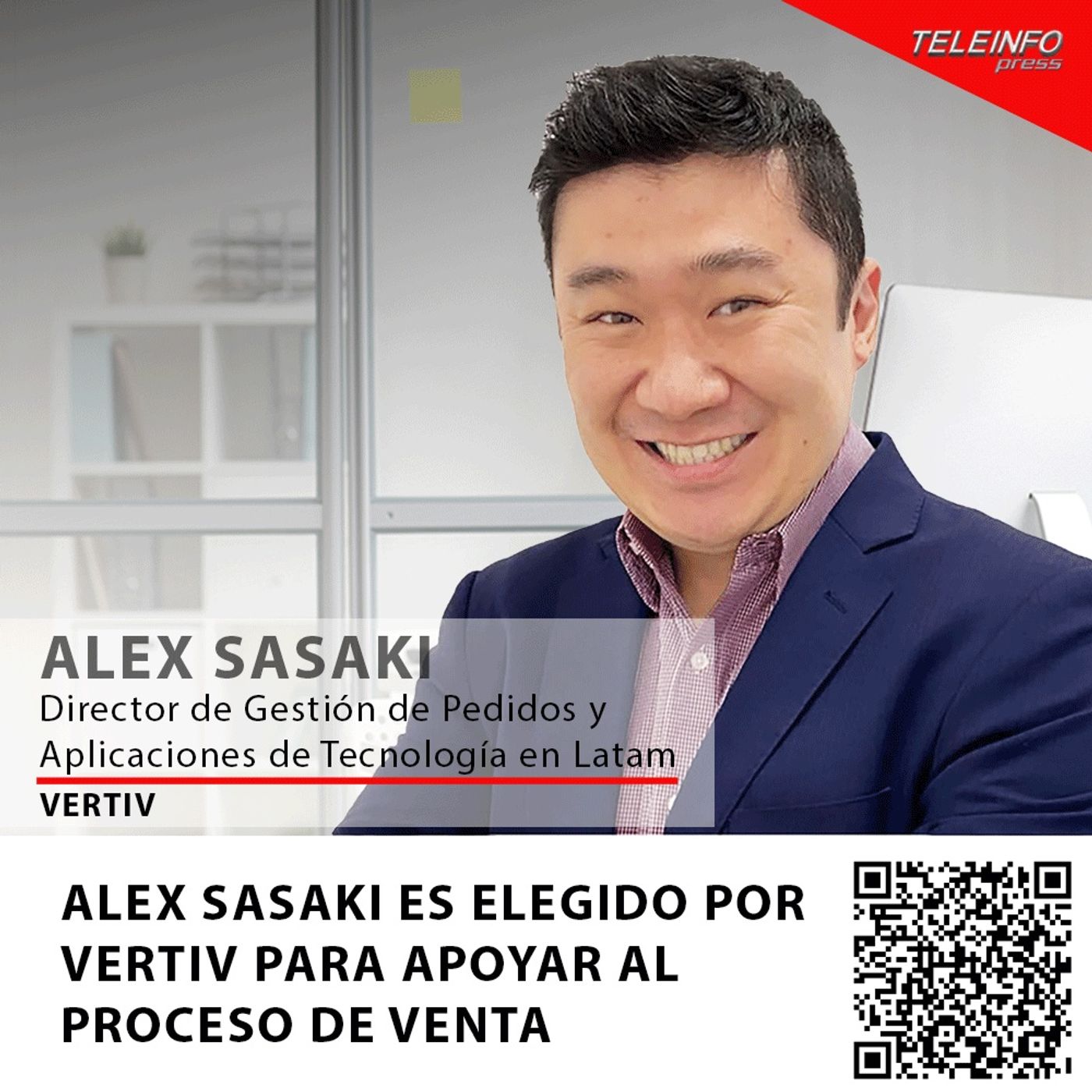 ALEX SASAKI ES ELEGIDO POR VERTIV PARA APOYAR AL PROCESO DE VENTA episode artwork