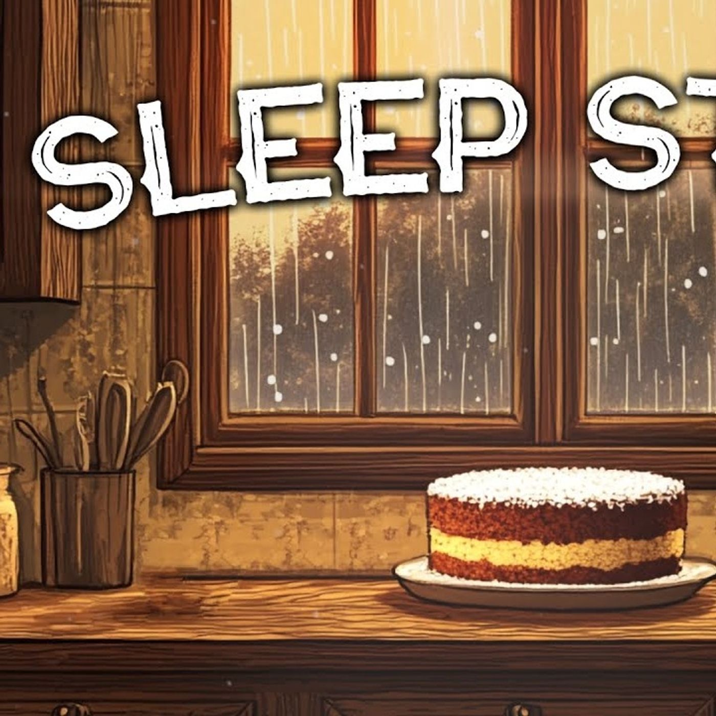 Baking a Victoria Sponge in a Grand English Manor_ A Calming Sleep Story(M4A_128K)