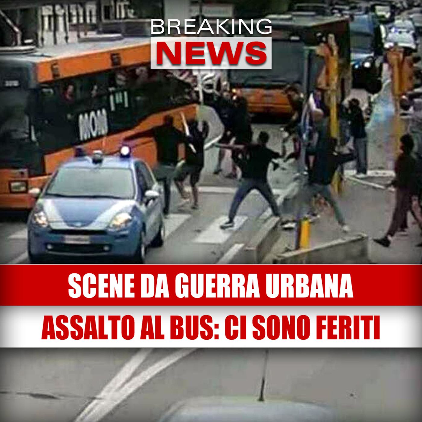 ASSALTO AL BUS E CITTÀ NEL CAOS: La notte di follia che ha sconvolto l'Italia