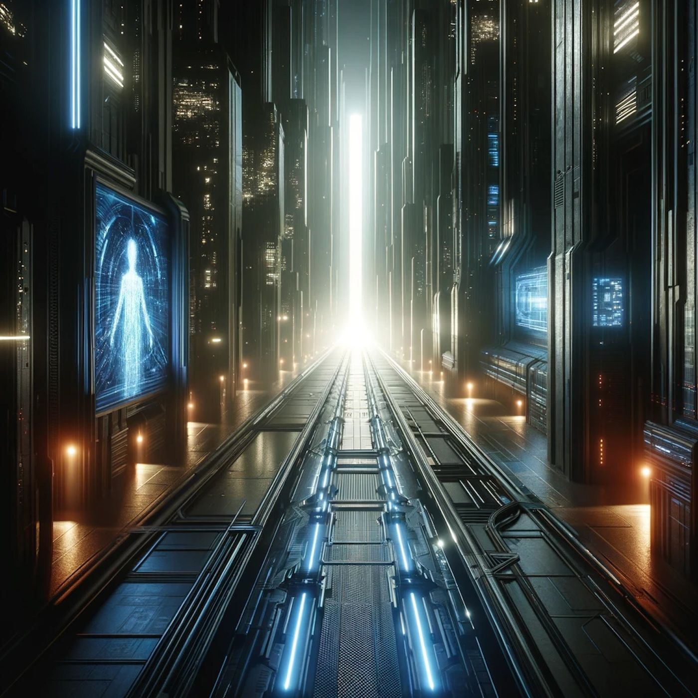 "Sometimes, in order to see the light, you have to risk the dark." episode artwork