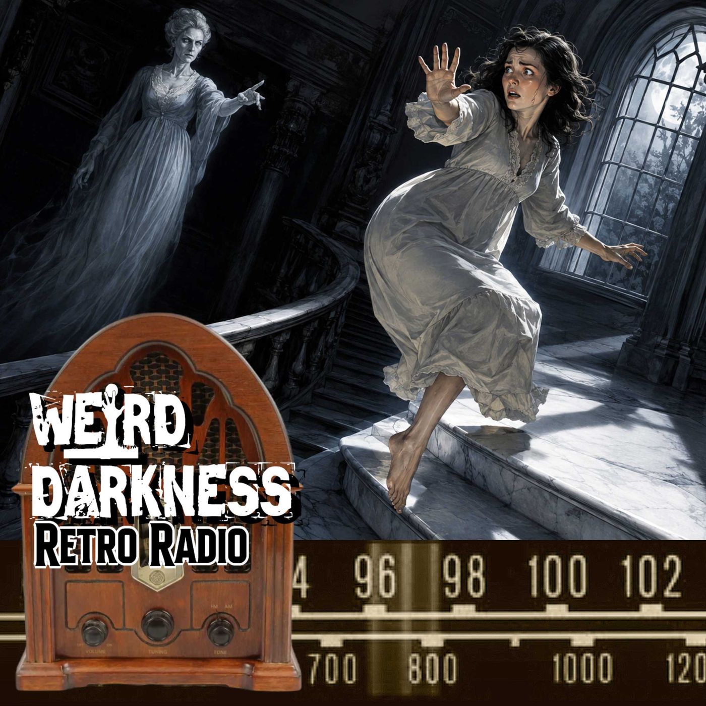 Three Witnesses, a Locked-Room Murder, And a Ghost On The Marble Stairs | #RetroRadio episode artwork
