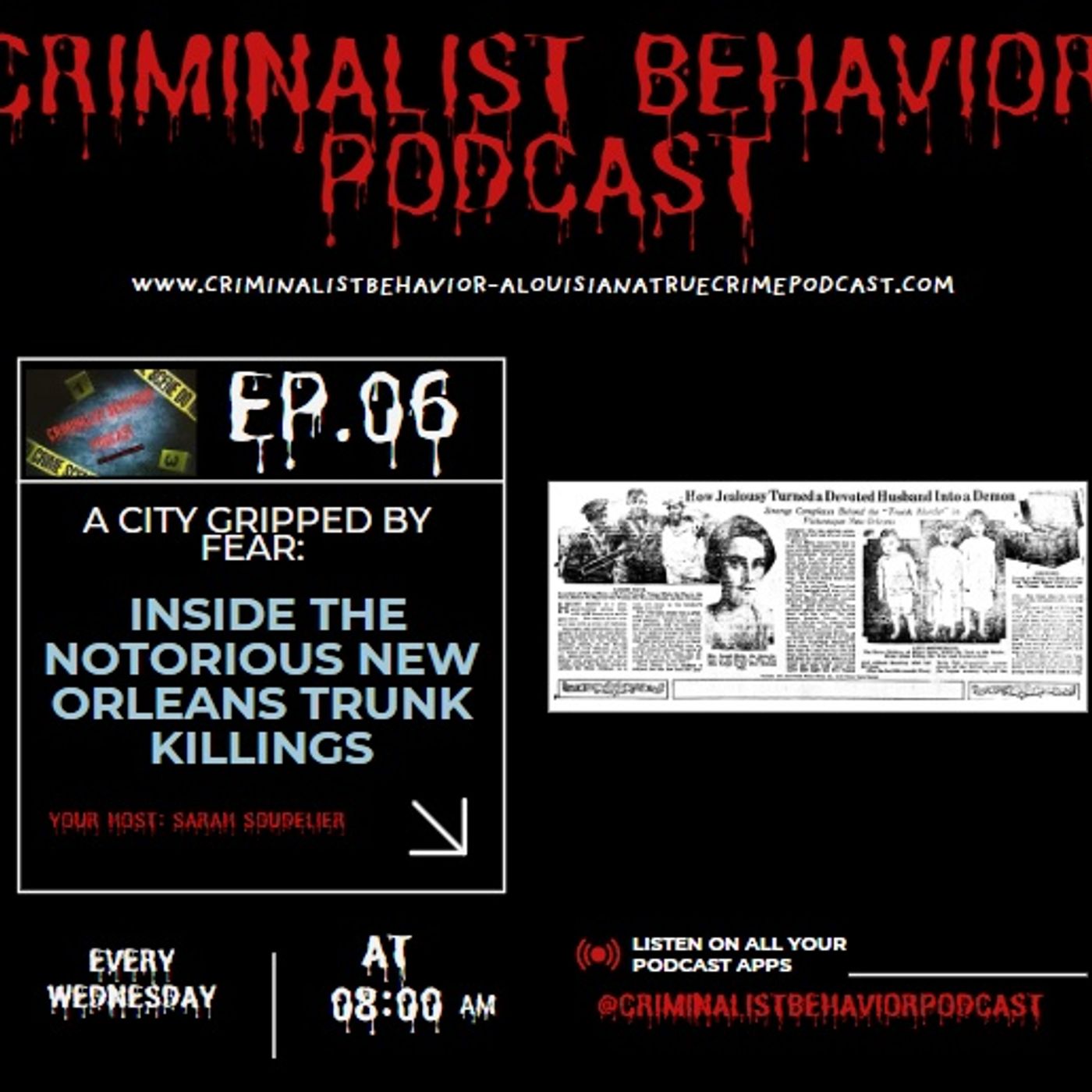 Criminalist Behavior-A Louisiana True Crime Podcast