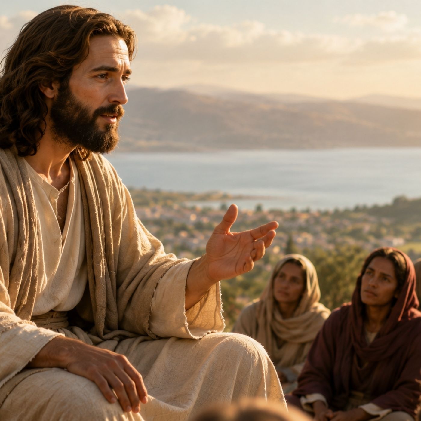 LE SERMON SUR LA MONTAGNE - Jésus de Nazareth : Vous êtes la lumière que le monde attend. episode artwork