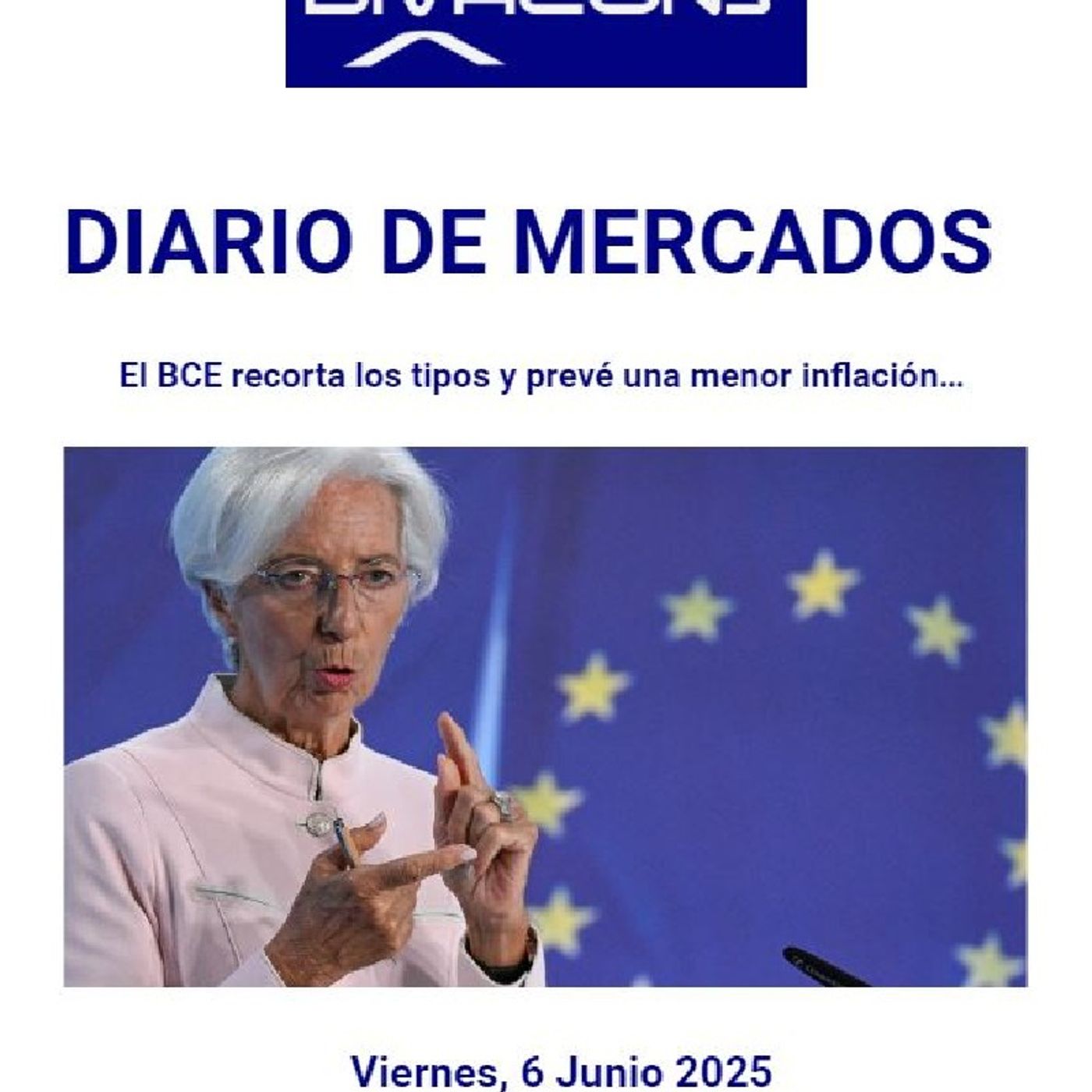 PODCAST PREMIUM DIARIO DE MERCADOS Viernes 6 Junio 2025 episode artwork