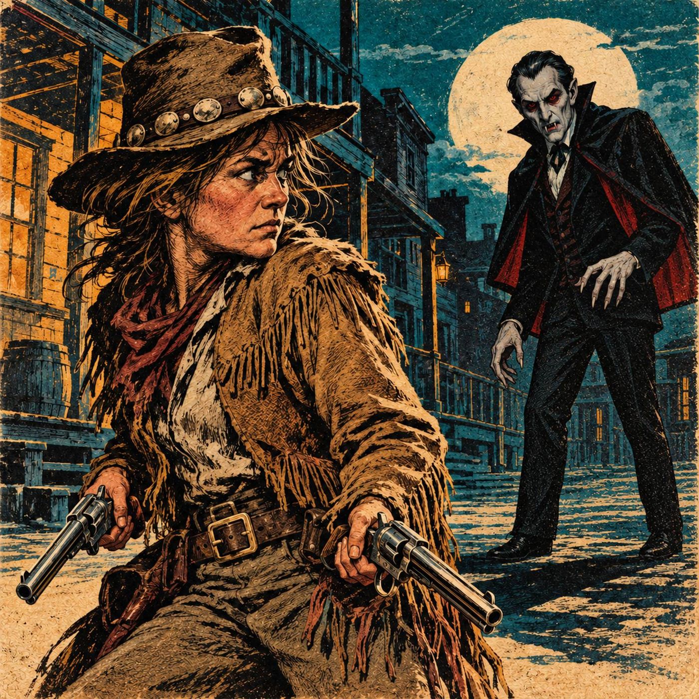 Calamity Jane vs. Dracula Part 2 of 2 | The Vampire Battle for Deadwood