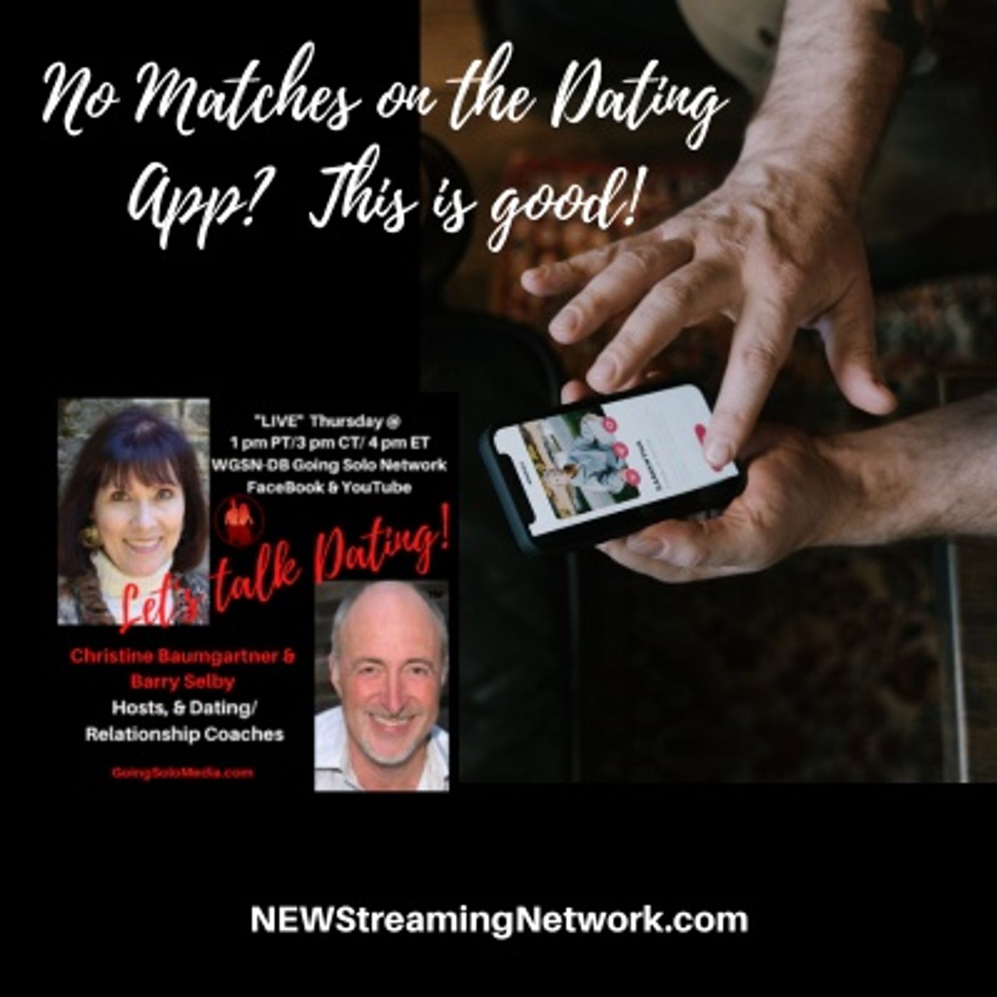 No Matches on the Dating App This is good!