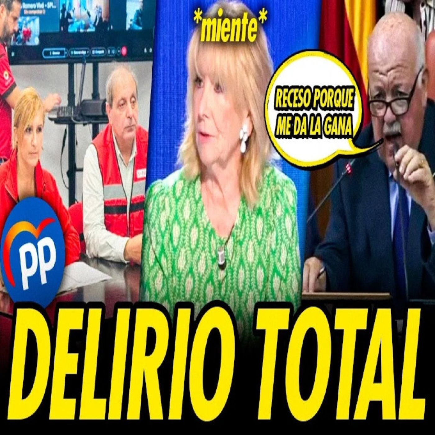 DELIRIO TOTAL DEL PP: NUEVAS GRABACIONES CECOPI, RIDÍCULO DE ESPERANZA AGUIRRE Y CINISMO episode artwork