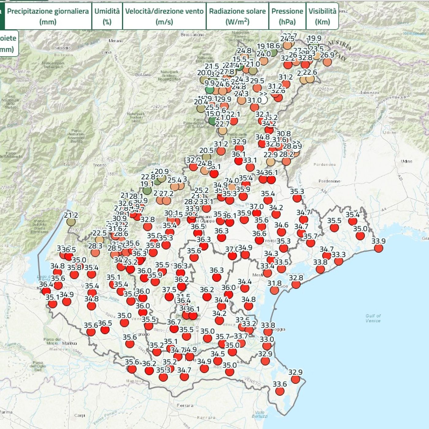 Iniziata l’andata di calore: oggi oltre 28 gradi ad Asiago, 36 a Vicenza e Bassano episode artwork