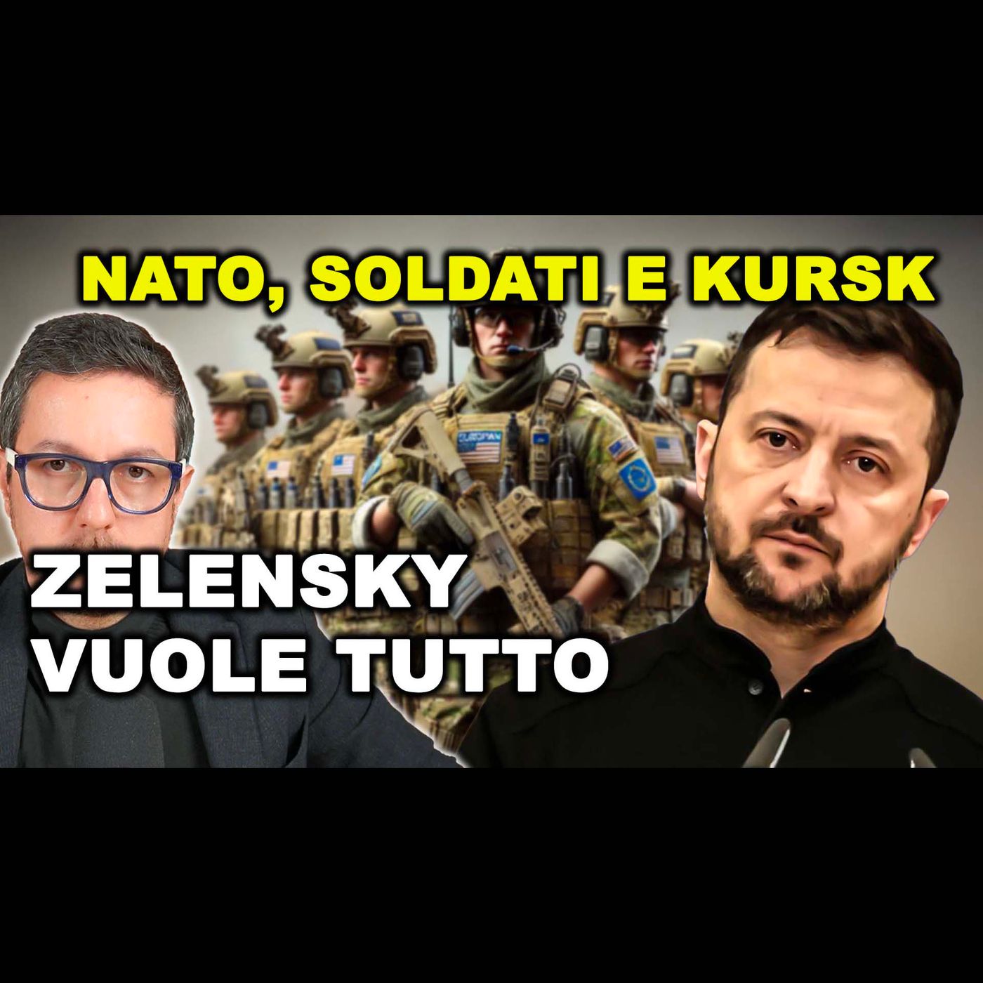 ZELENSKY: KURSK una “carta vincente molto forte" | Vuole i SOLDATI NATO e l’adesione dell’Ucraina