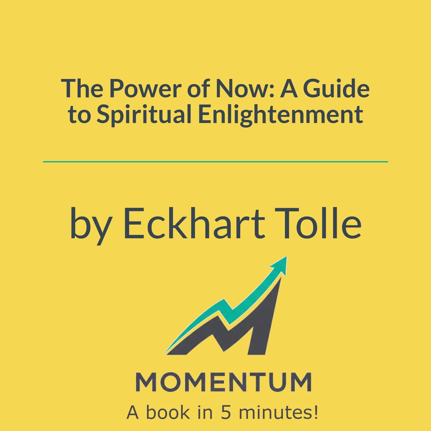The power of now: How to stop creating your own suffering (Eckhart Tolle) episode artwork