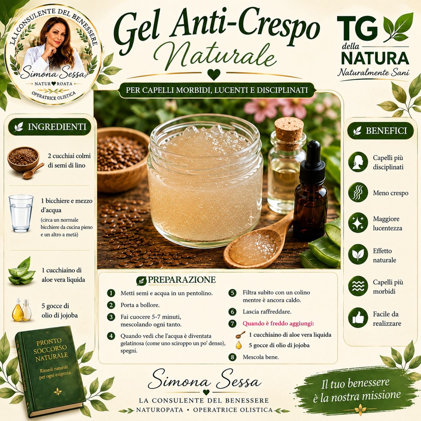 Capelli crespi d'estate? Ho deciso di provare questo rimedio naturale! - La Consulente del Benessere episode artwork