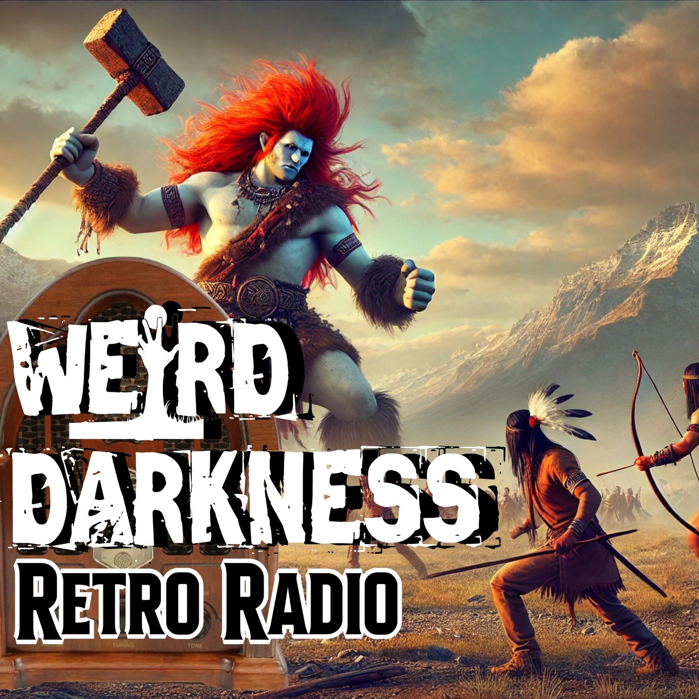 “REDHEAD GIANTS, DARK WATCHERS, WENDIGO, AND MORE NATIVE AMERICAN LORE” #RetroRadio #WeirdDarkness