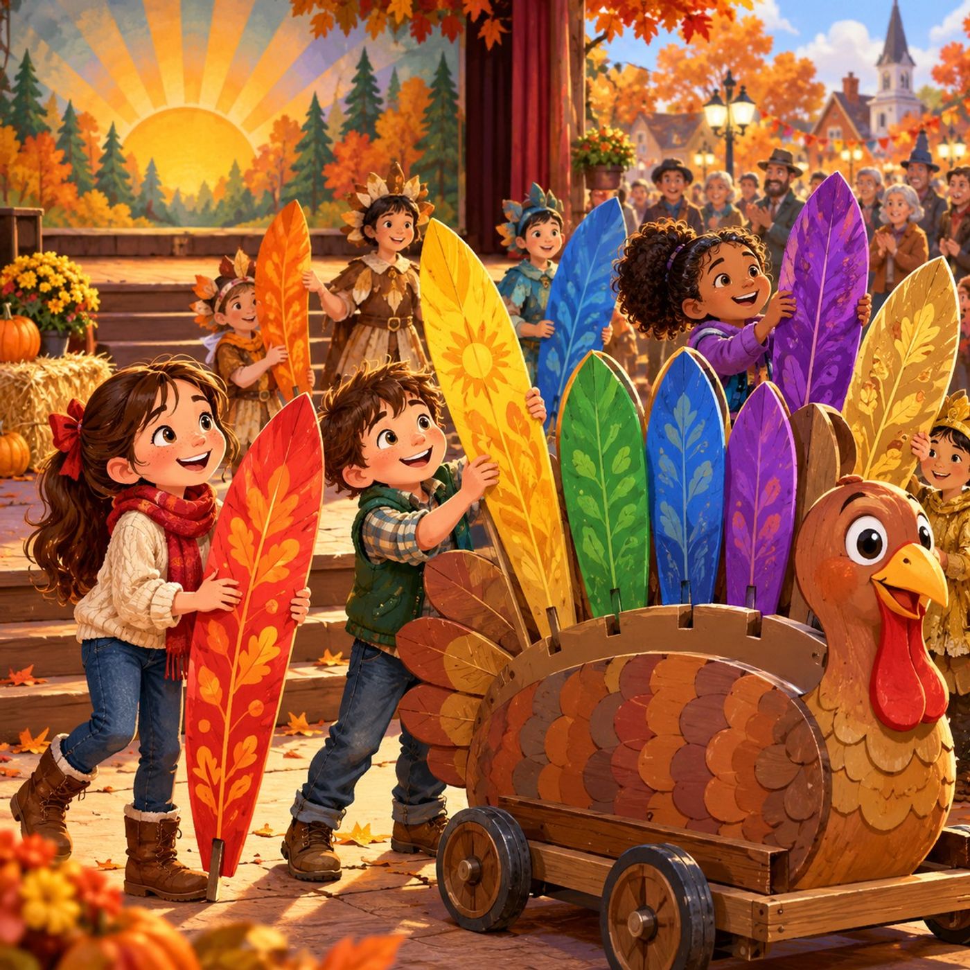 The Thanksgiving Feather Mystery