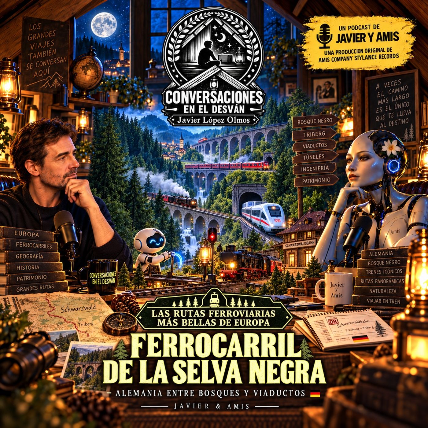 Las rutas ferroviarias más bellas de Europa - Ferrocarril de la Selva Negra — Alemania entre bosques y viaductos episode artwork