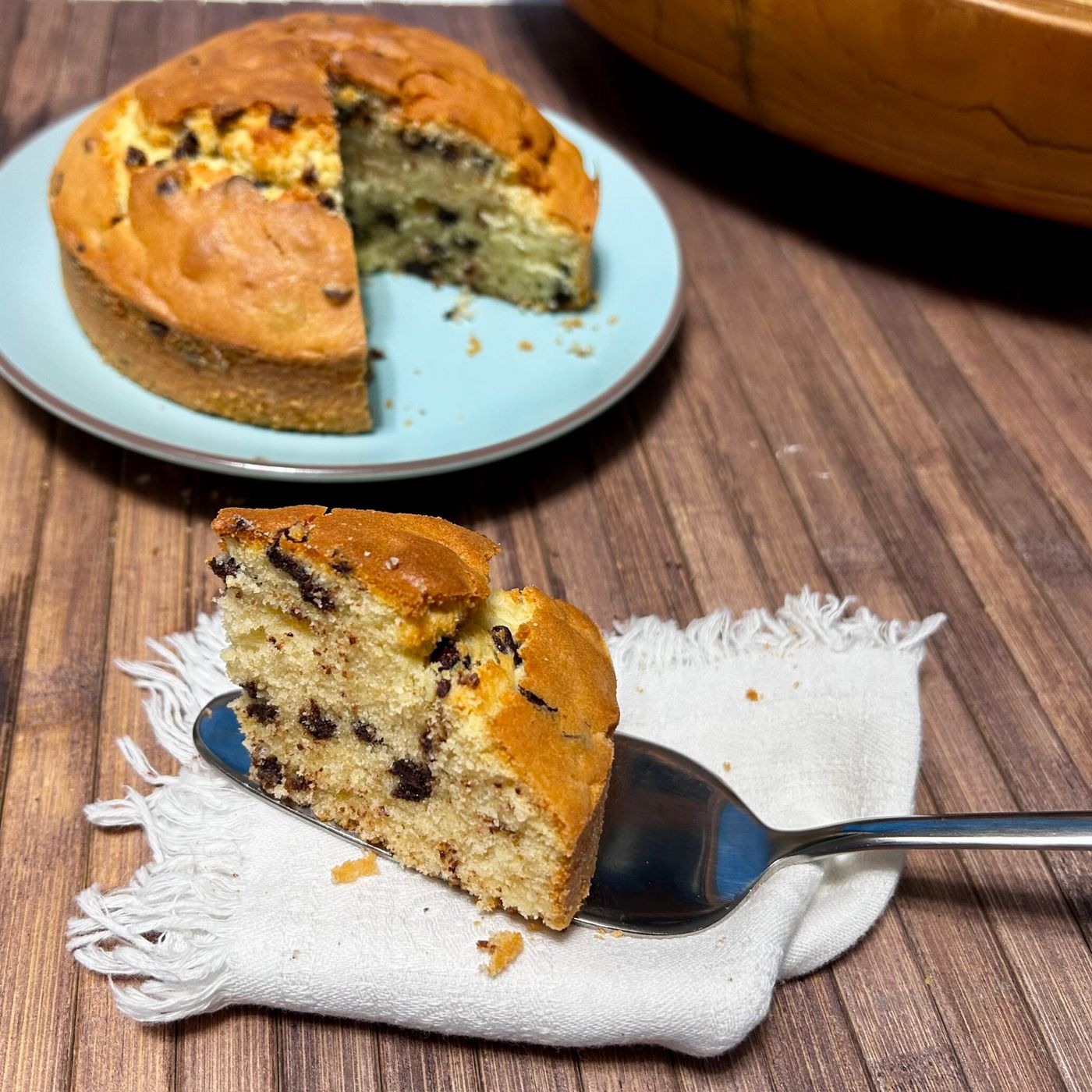 Torta in friggitrice ad aria