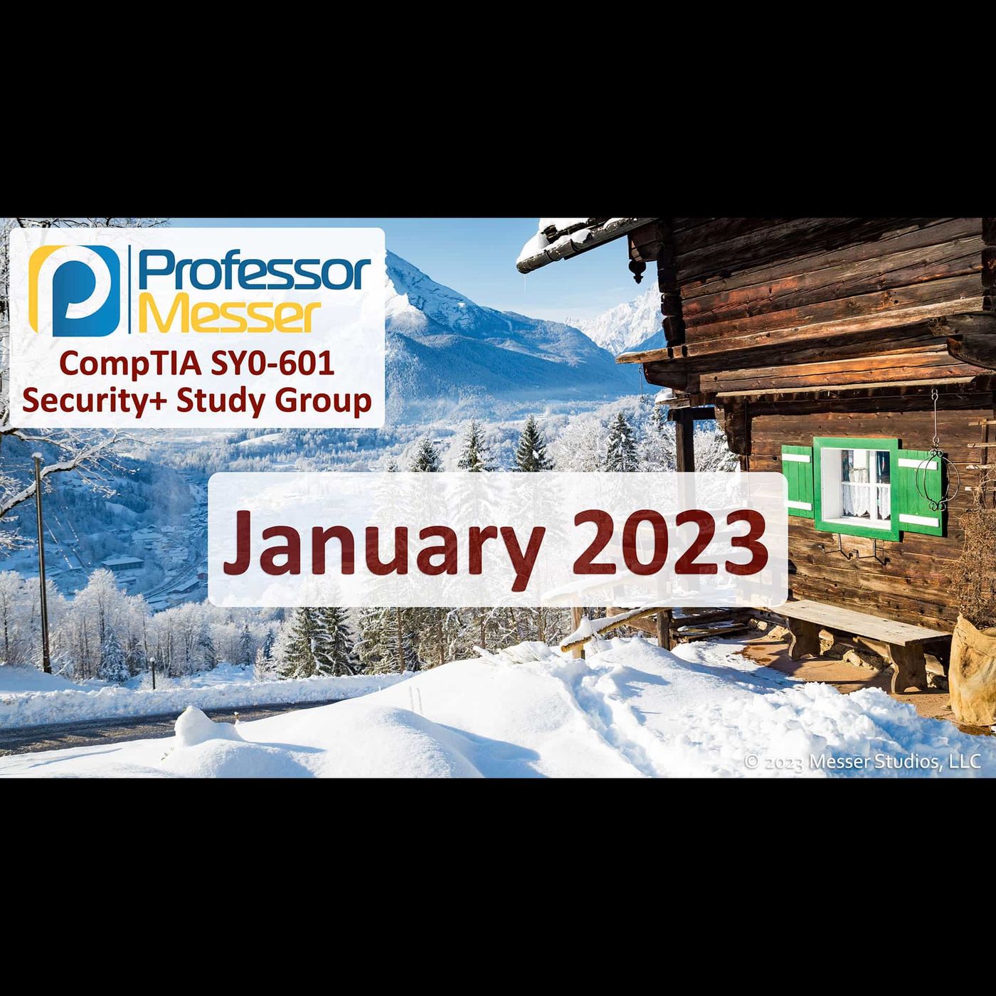 Professor Messer's Security+ Study Group - January 2023