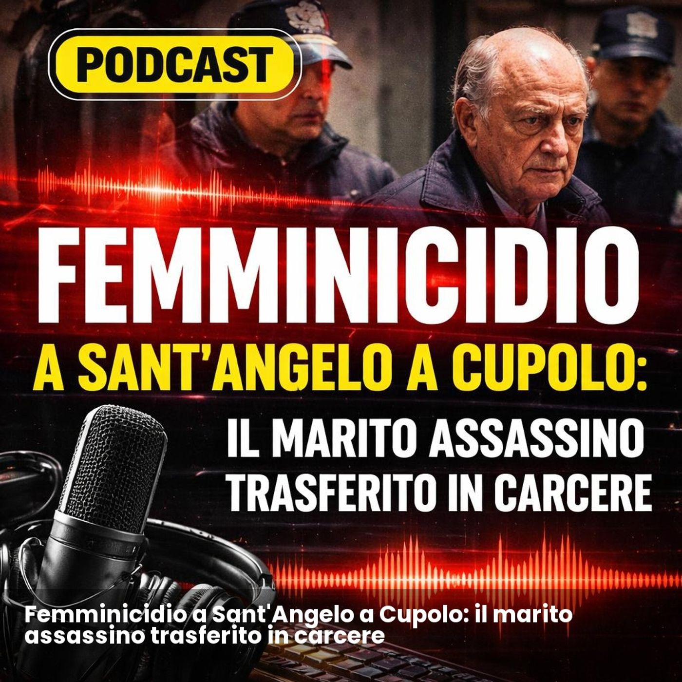 Femminicidio a Sant'Angelo a Cupolo: il marito assassino trasferito in carcere episode artwork