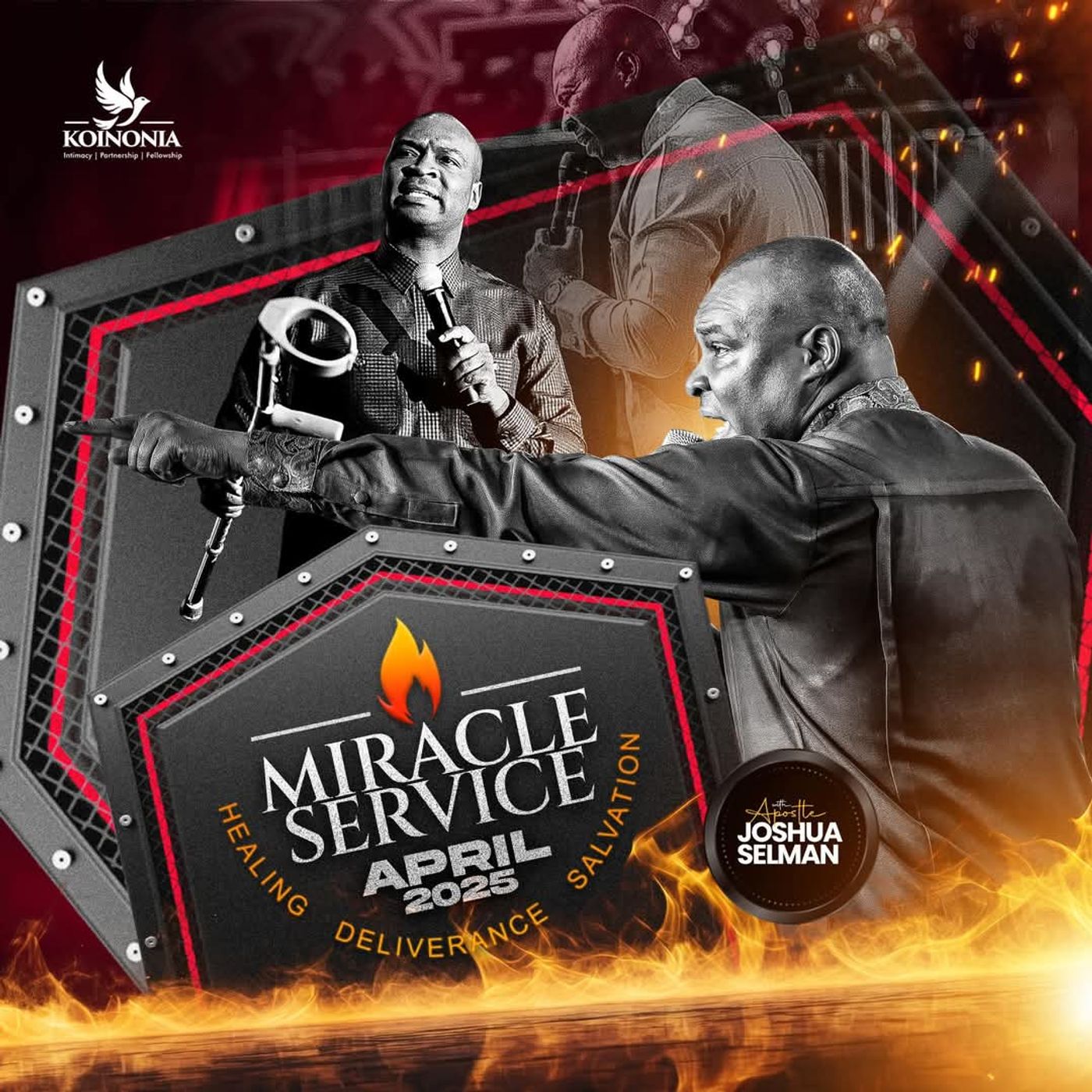 APRIL 2025 MIRACLE SERVICE WITH APOSTLE JOSHUA SELMAN