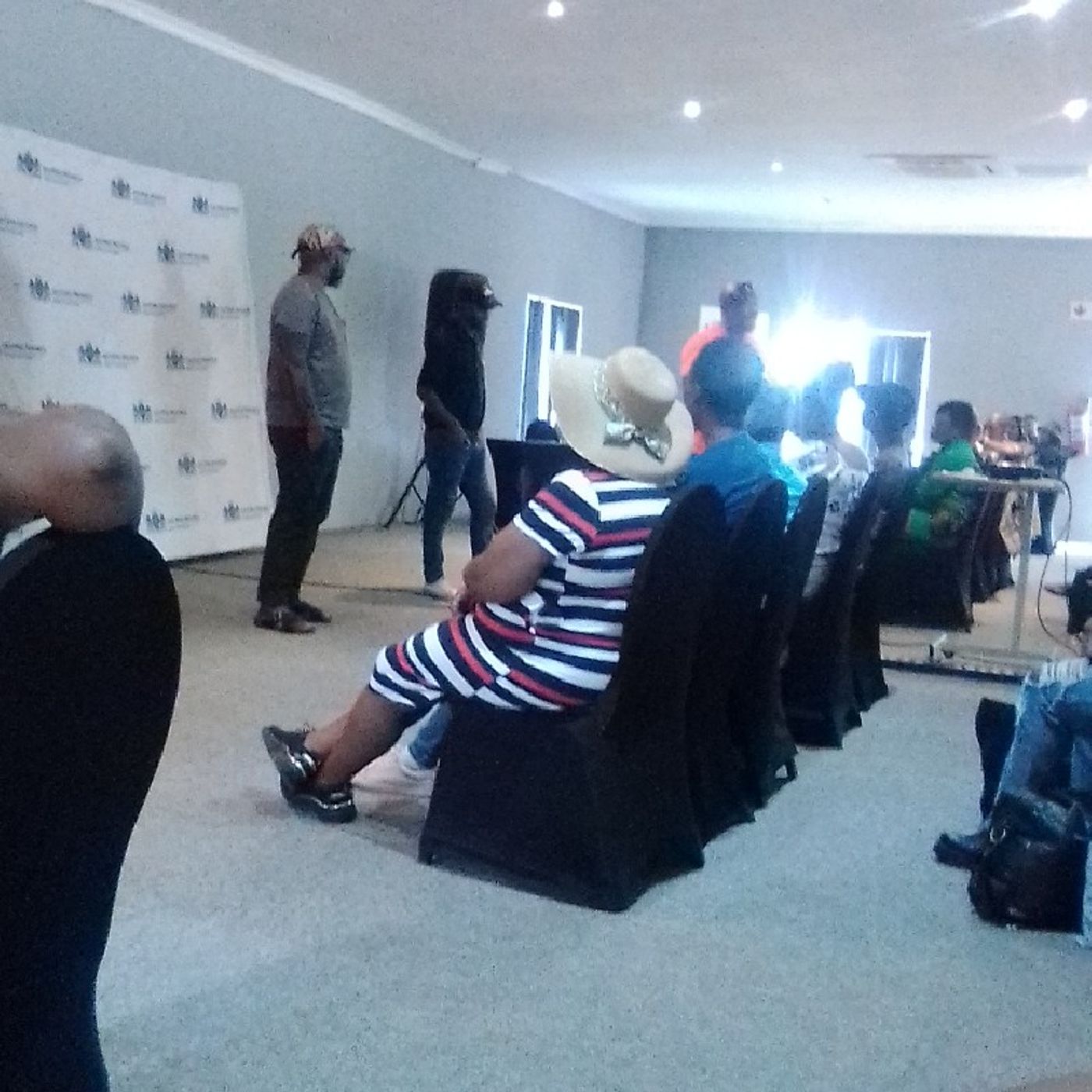 Basetsana script writing workshop with lady max on the Dax episode artwork