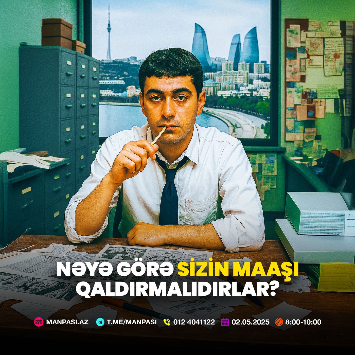 Nəyə görə sizin maaşı qaldırmalıdırlar? 02.05.2025