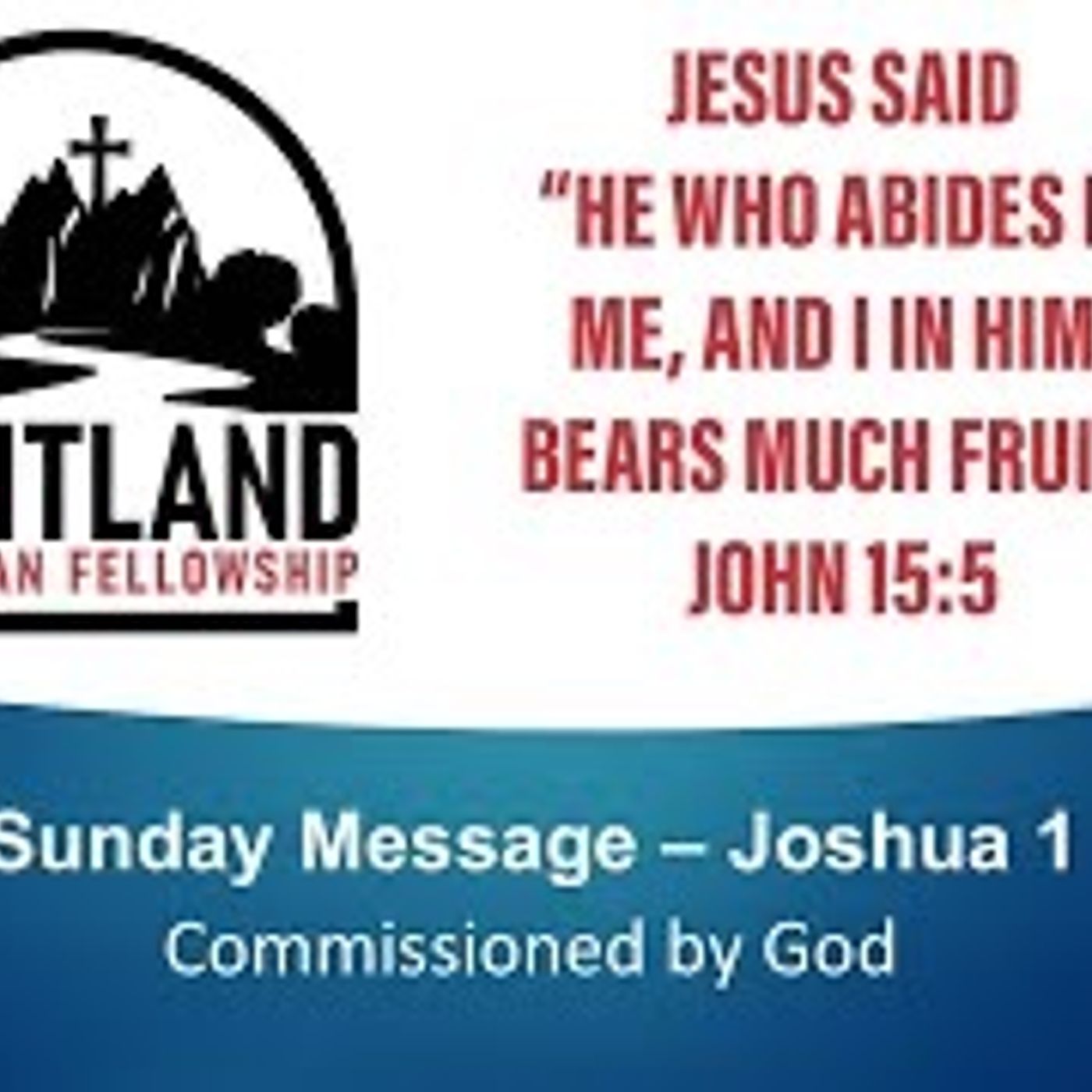 Commissioned by God - Fruitland Christian Fellowship - Jarryd Collyer Commissioned by God - Fruitland Christian Fellowship - Jarryd Collyer