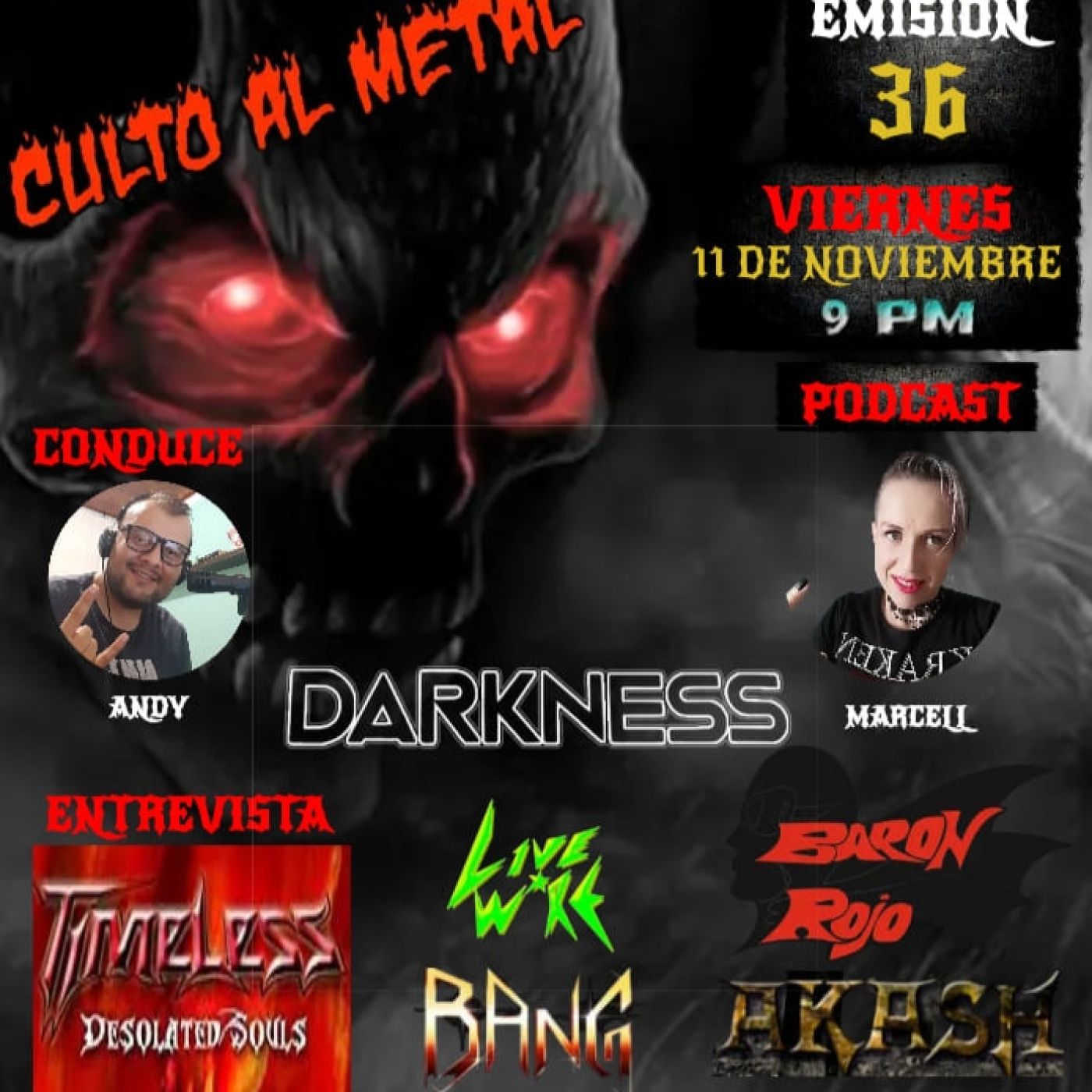 Emisión #36 Magazine De Culto Al Metal episode artwork