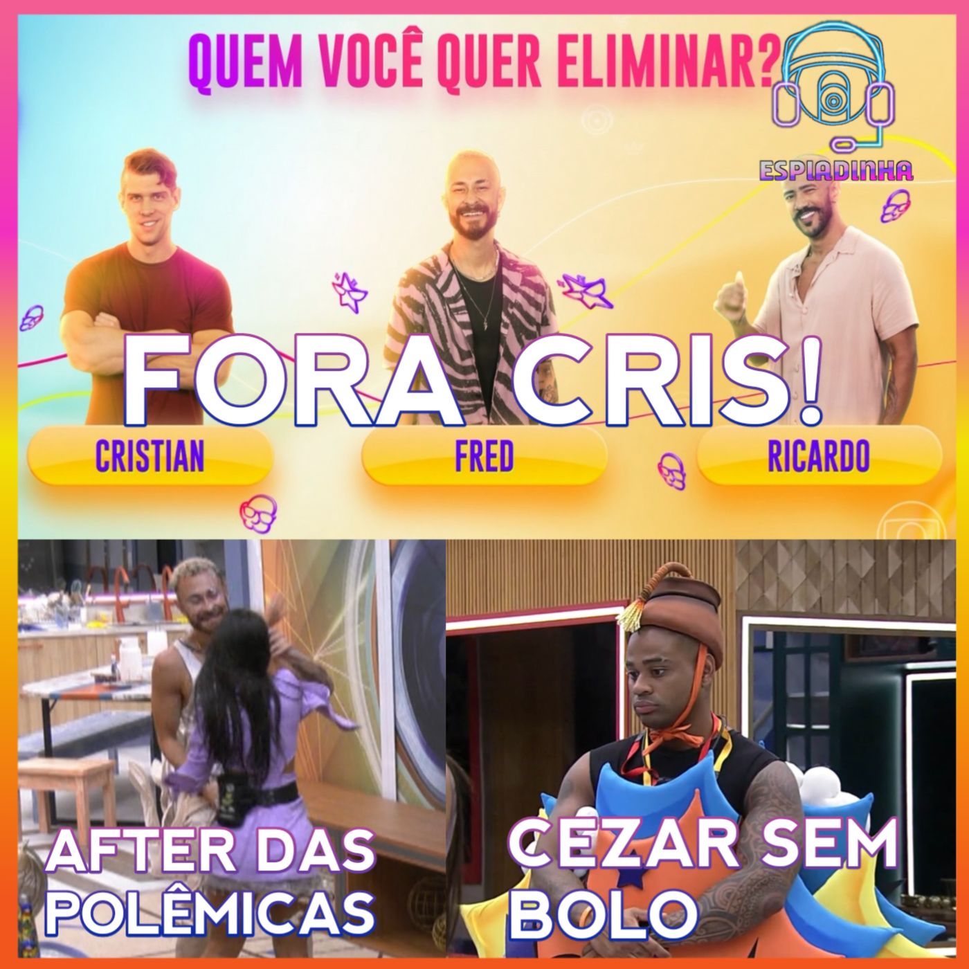 Paredão formado! Cristian vs Fred Desimpedidos vs Ricardo + After dos crias polêmico | BBB 23