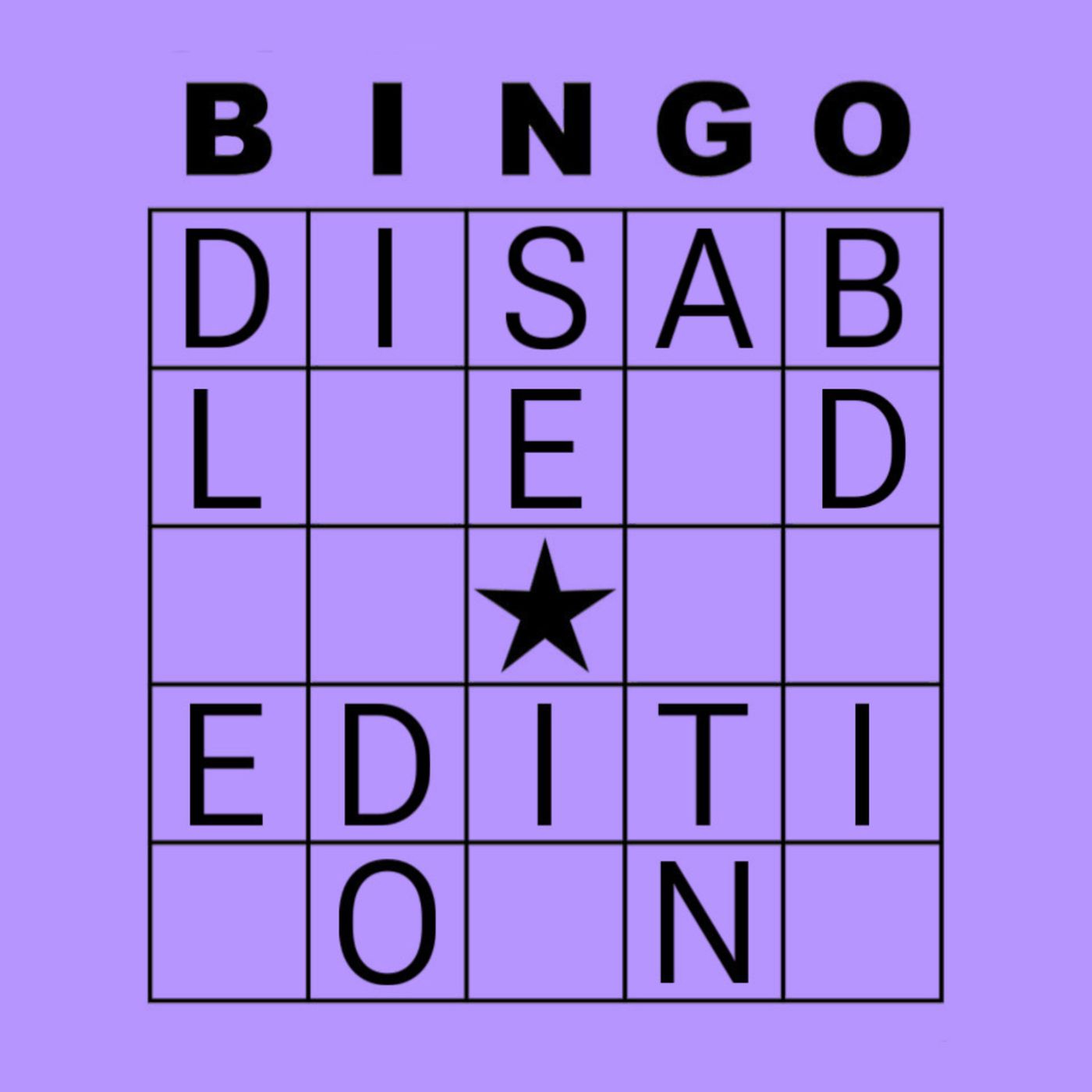 bingo! i'm disabled! episode artwork