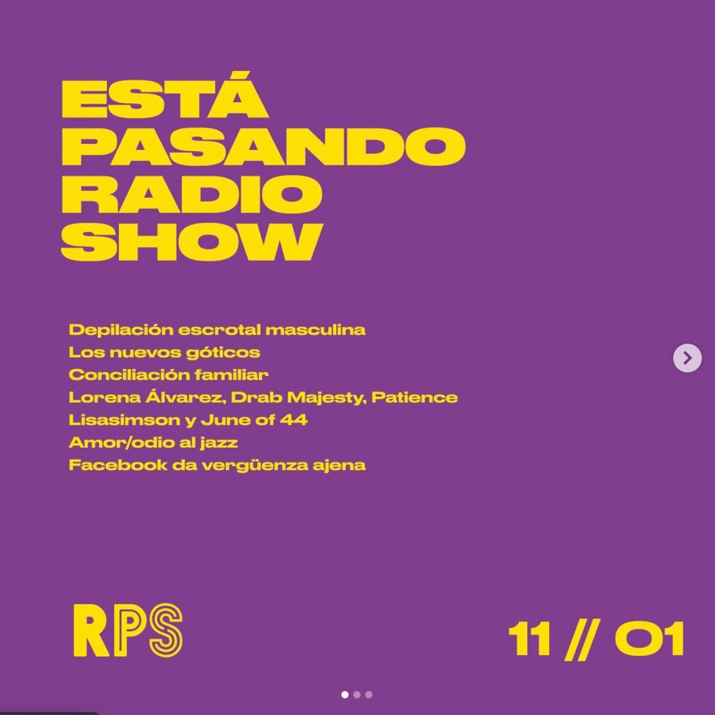 ESTÁ PASANDO RADIOSHOW.