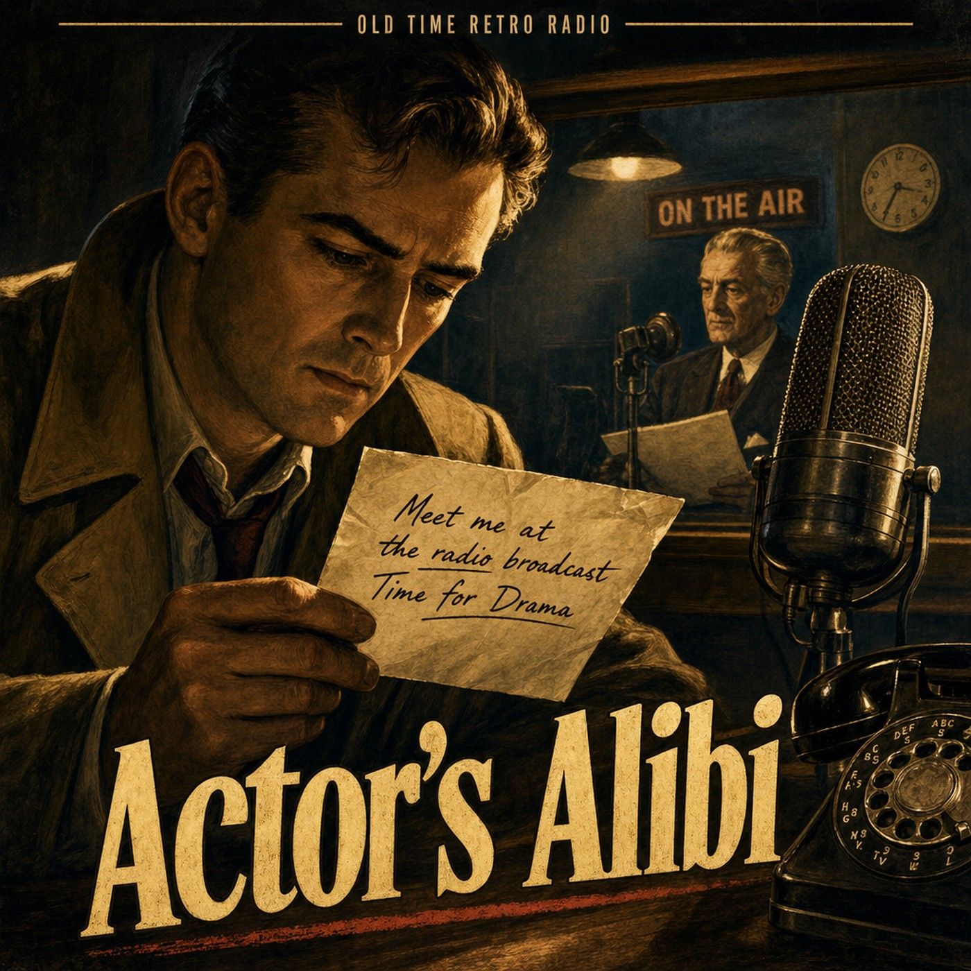 Box 13 - "Actor's Alibi" (Old Time Radio, 2012) episode artwork