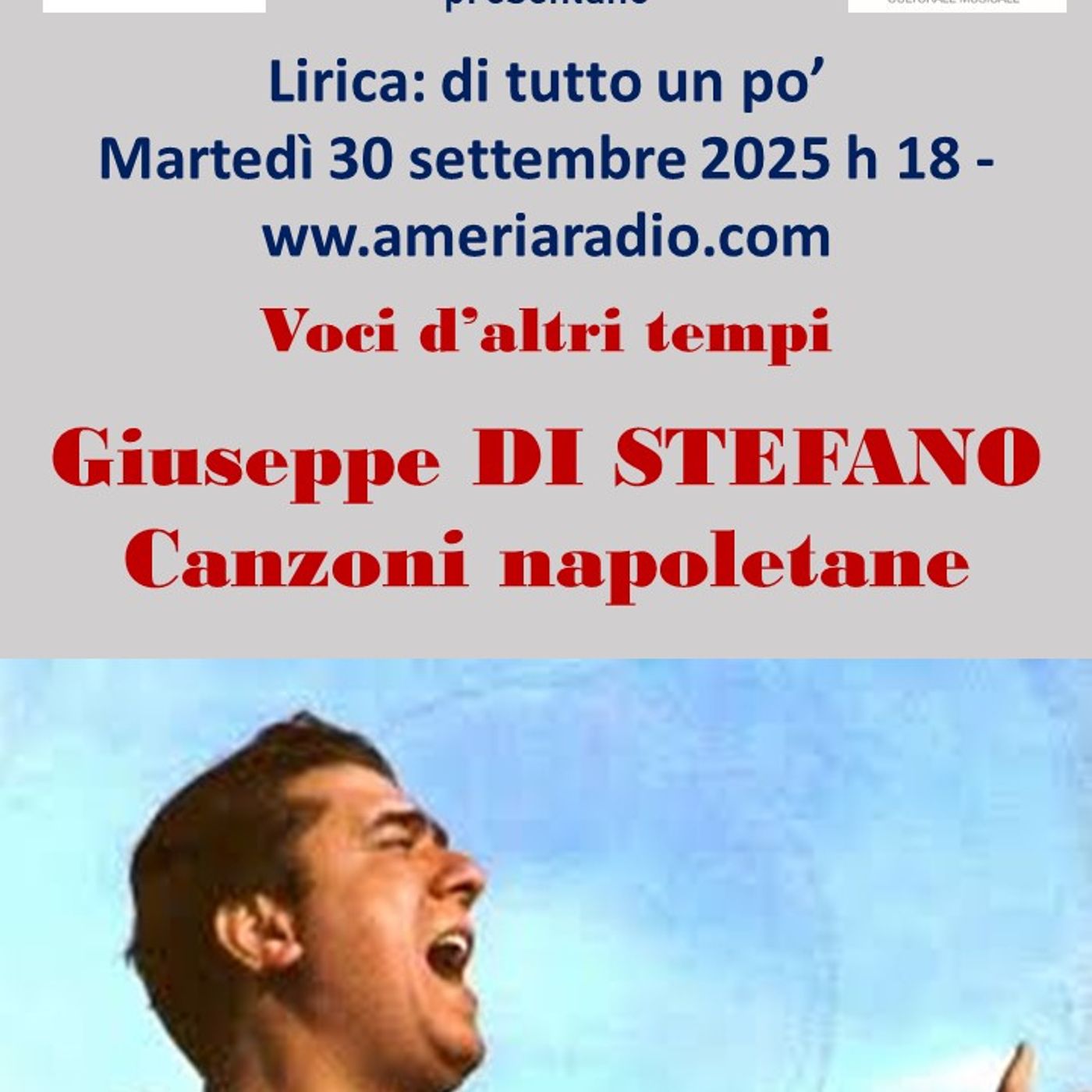 Lirica di Tutto un po' Voci di altri tempi - Giuseppe Di Stefano - Le Canzoni Napoletane Lirica di Tutto un po' Voci di altri tempi - Giuseppe Di Stefano - Le Canzoni Napoletane