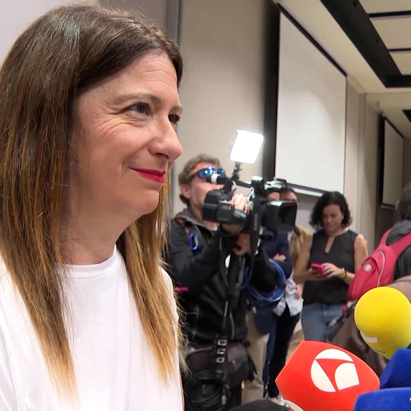 Tertulia de Herrero: Leire Díez reconoce que es la mano derecha de Santos Cerdán