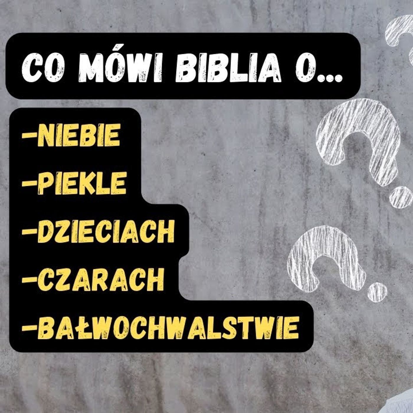 Co Biblia mówi o... (odcinek 2) episode artwork
