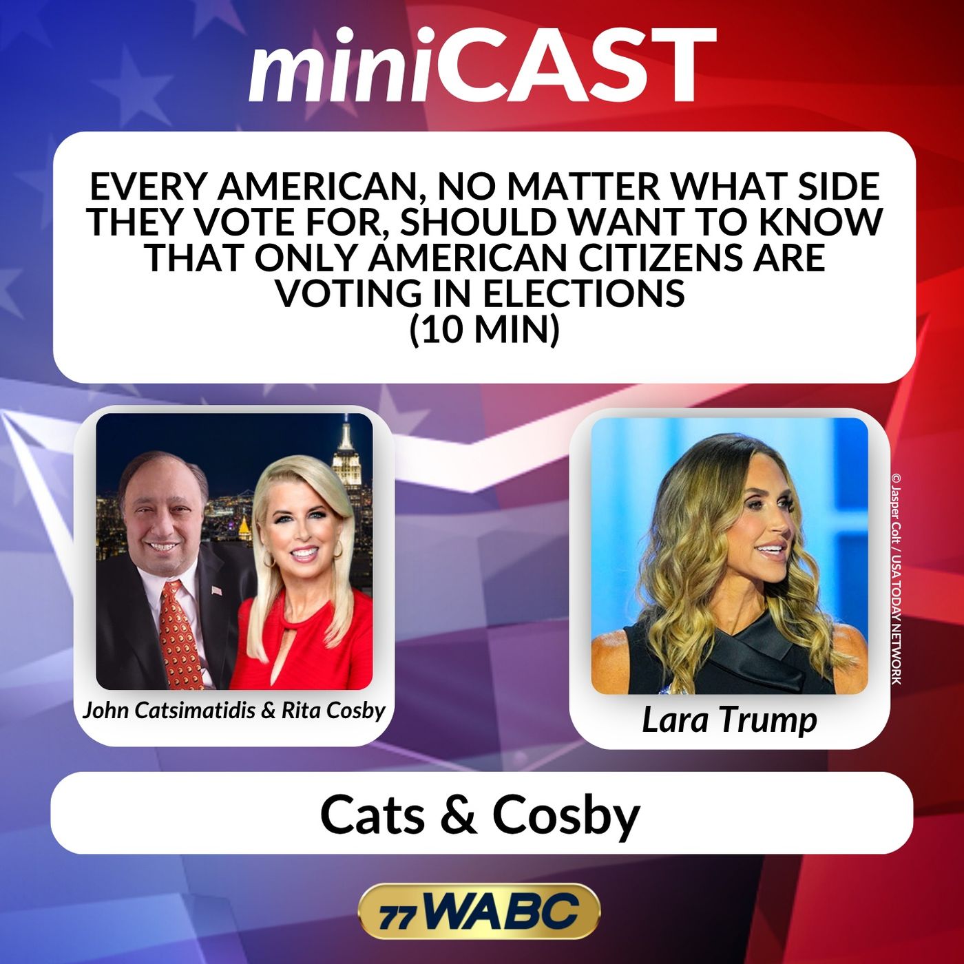 Lara Trump: Every American, No Matter What Side They Vote For, Should Want to Know that Only American Citizens are Voting in Elections (10 m