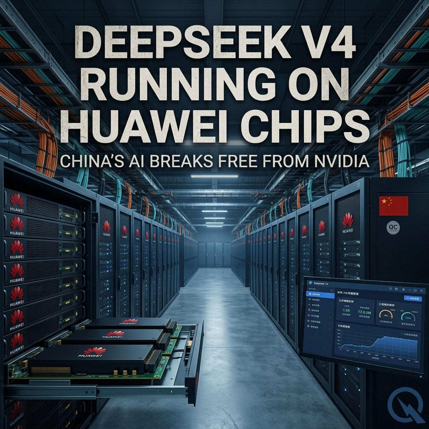 DeepSeek V4 Running on Huawei Chips