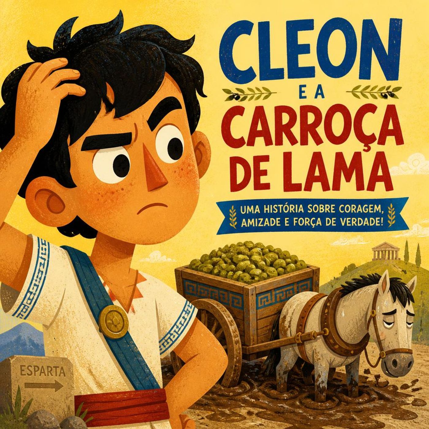 Cleon e o Incrível Encontro na Estrada de Lama ｜ Fábula episode artwork