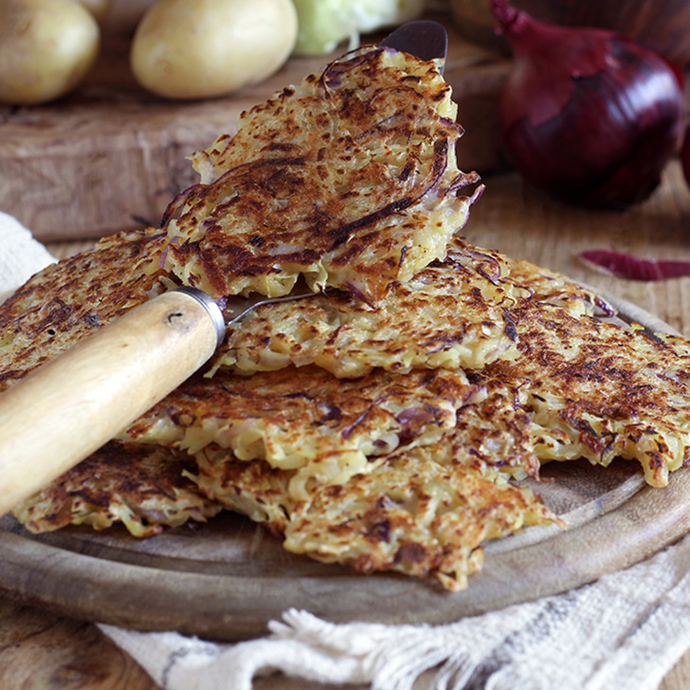 Frittelle rustiche di patate e cipolla episode artwork