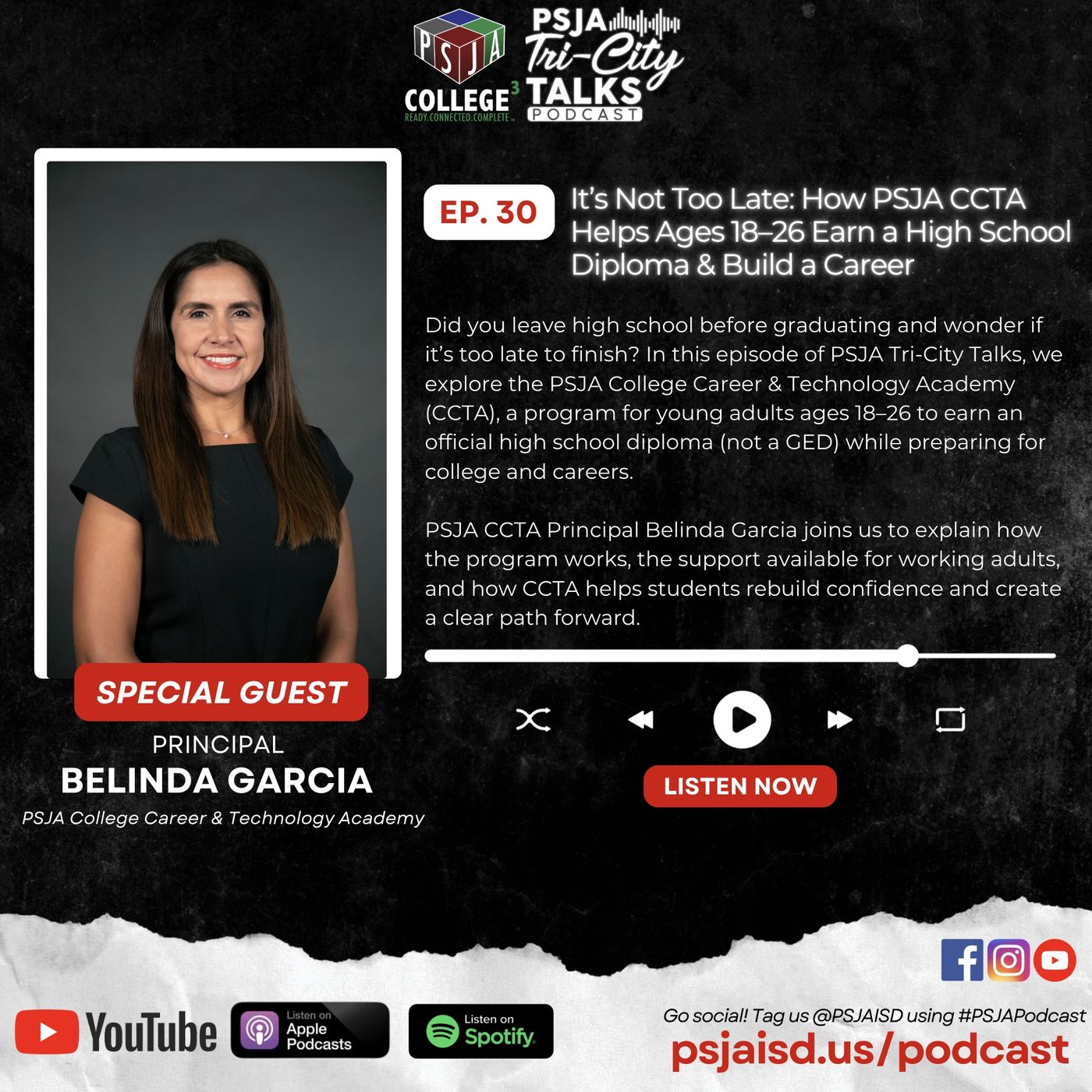 PSJA Tri-City Talks Podcast