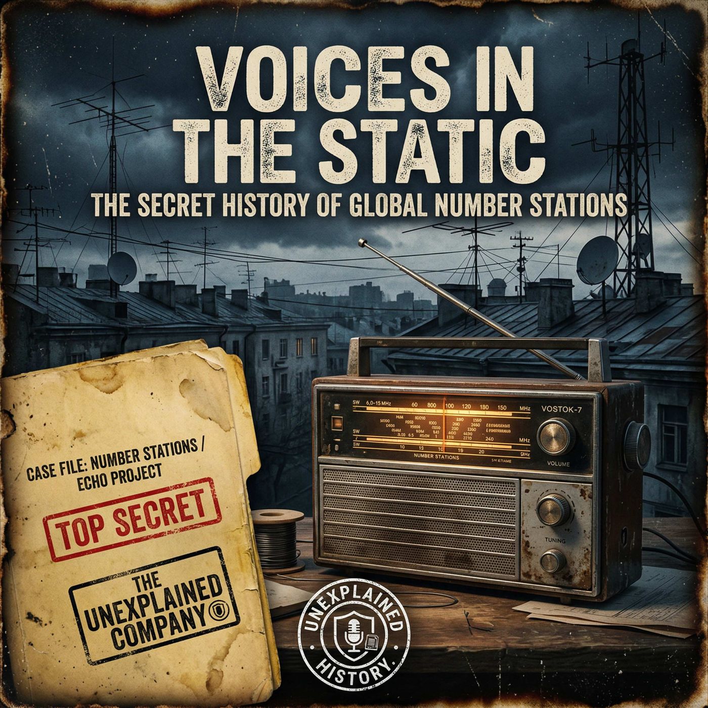 Voices in the Static: The Enigma of Number Stations episode artwork