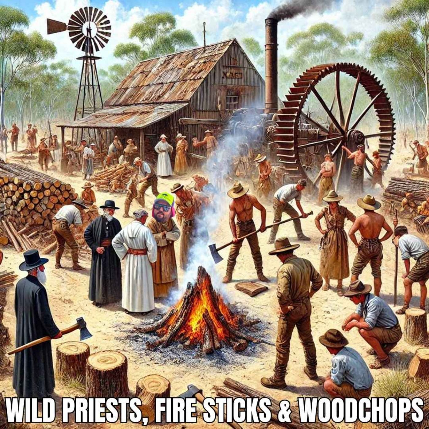 Wild Priests, Fire Sticks, and Wood Chops