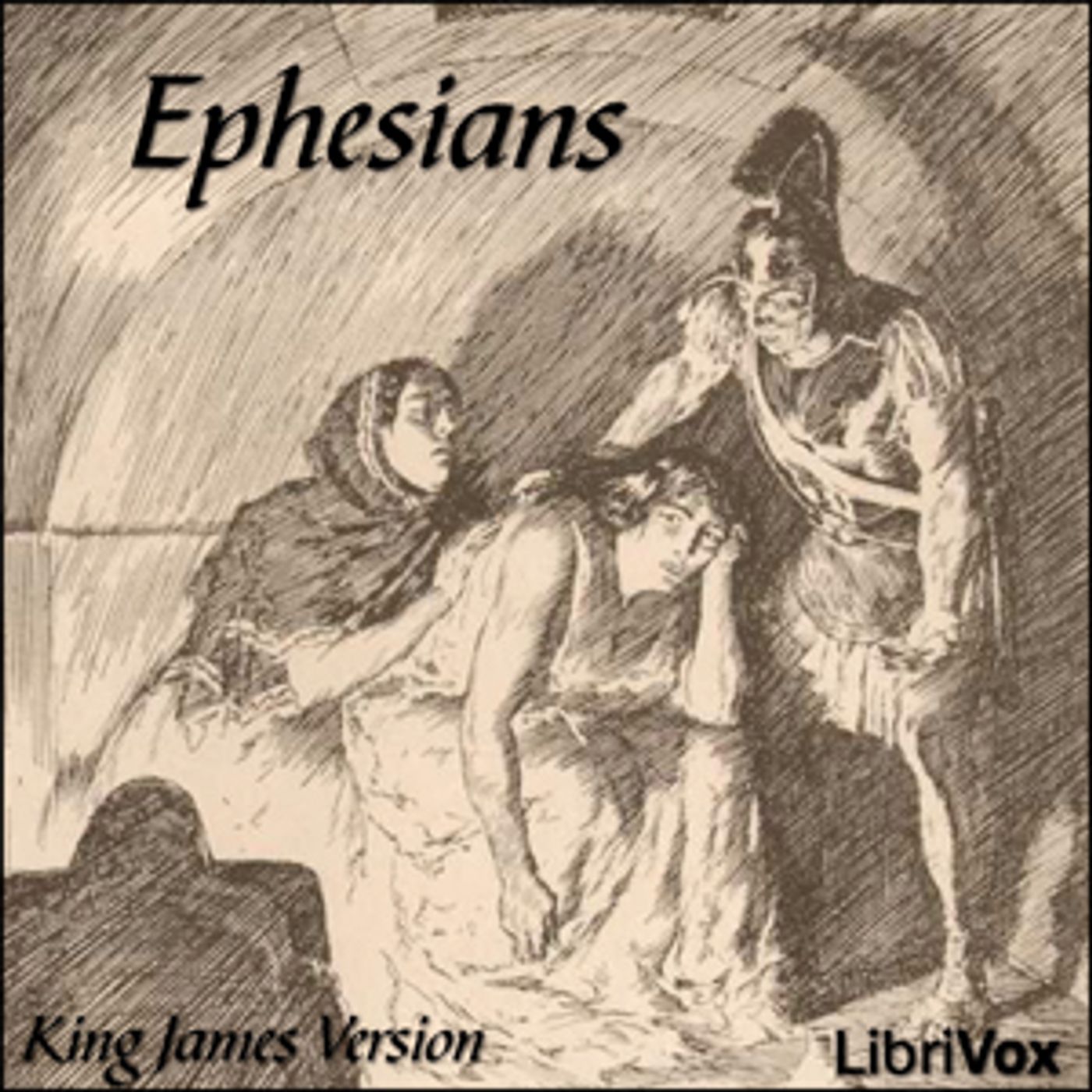 King James Bible - Ephesians cover art