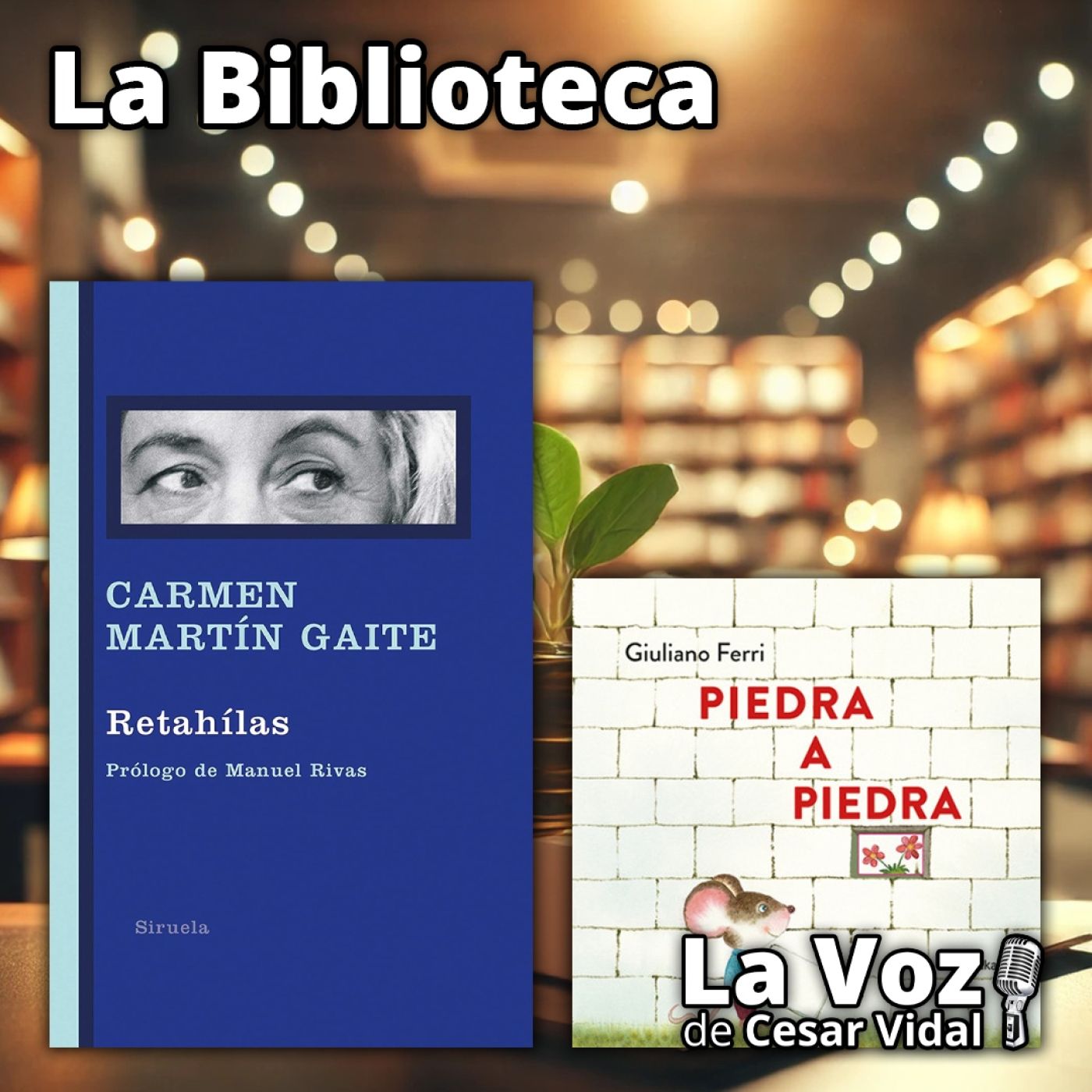 La Biblioteca: "Retahílas" y "Piedra a piedra" - 27/11/25 episode artwork