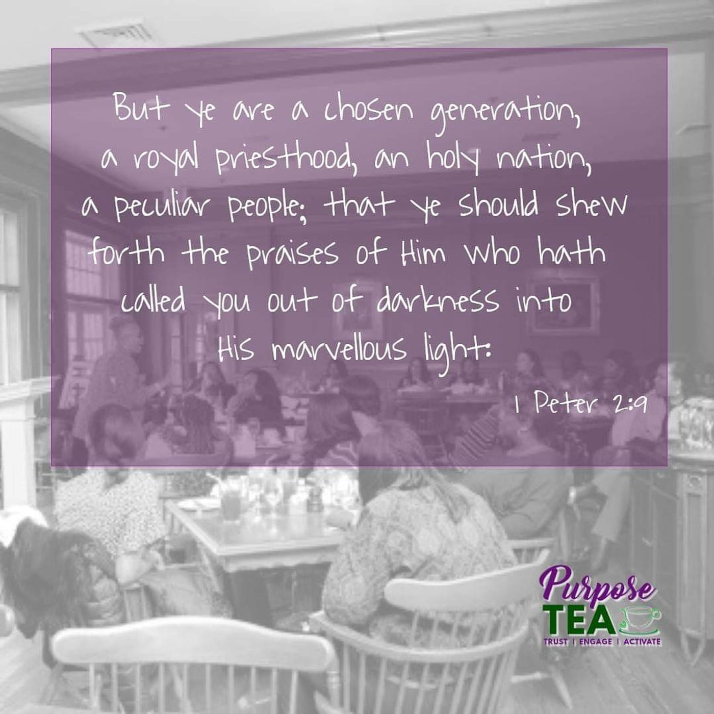 PURPOSE TEA TIME with Miracle Pettenger
