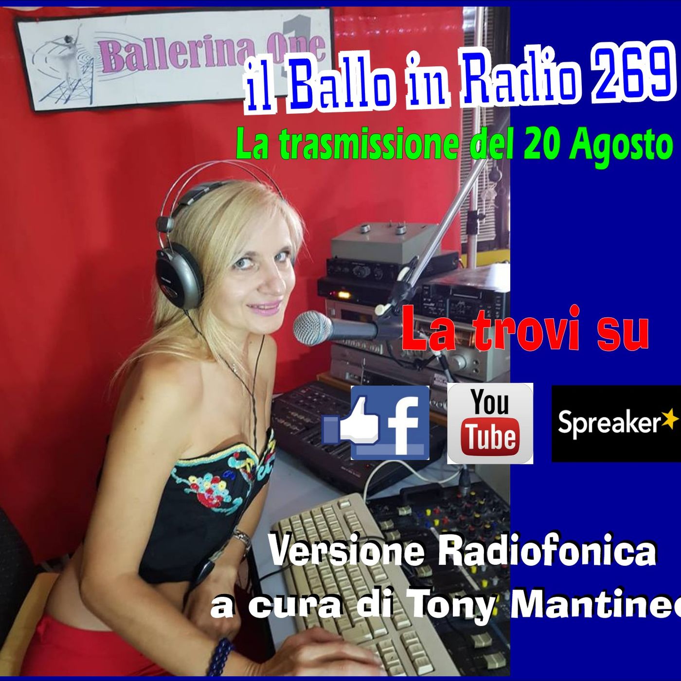 3315 - Il Ballo in Radio 269 del 20 agosto 2026 Tony Mantineo episode artwork