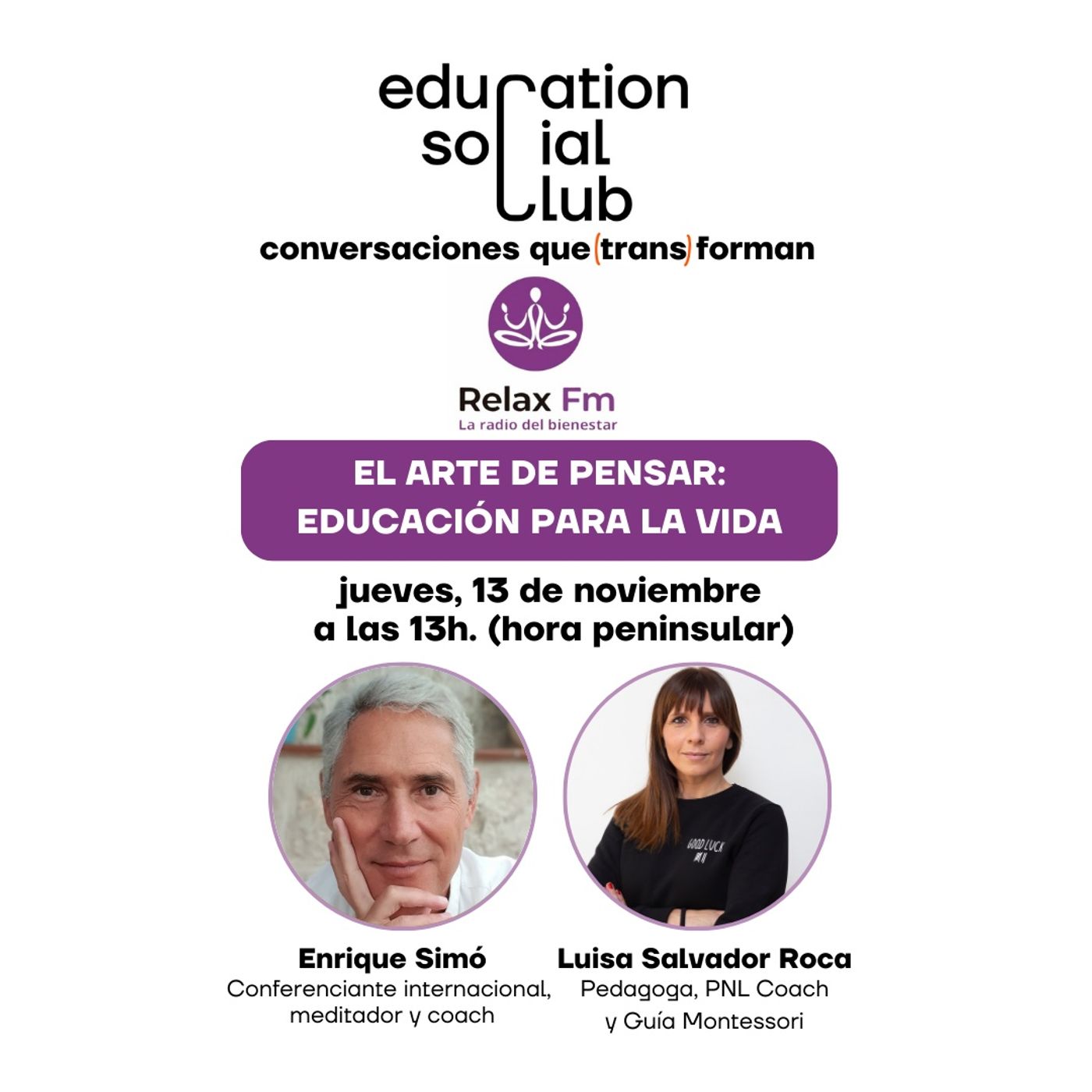 El Arte de Pensar: Educación para la Vida con Enrique Simó El Arte de Pensar: Educación para la Vida con Enrique Simó