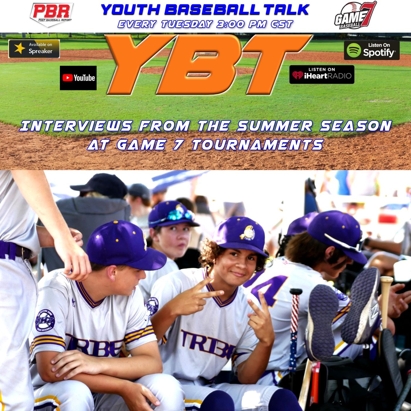 Interviews from the Summer at Game 7 Tournaments | Youth Baseball Talk episode artwork