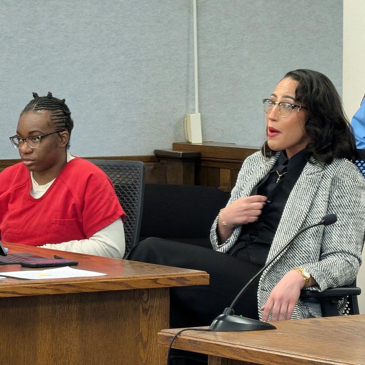 Kankakee County judge denies defense for extra room for public seating in Harris trial episode artwork